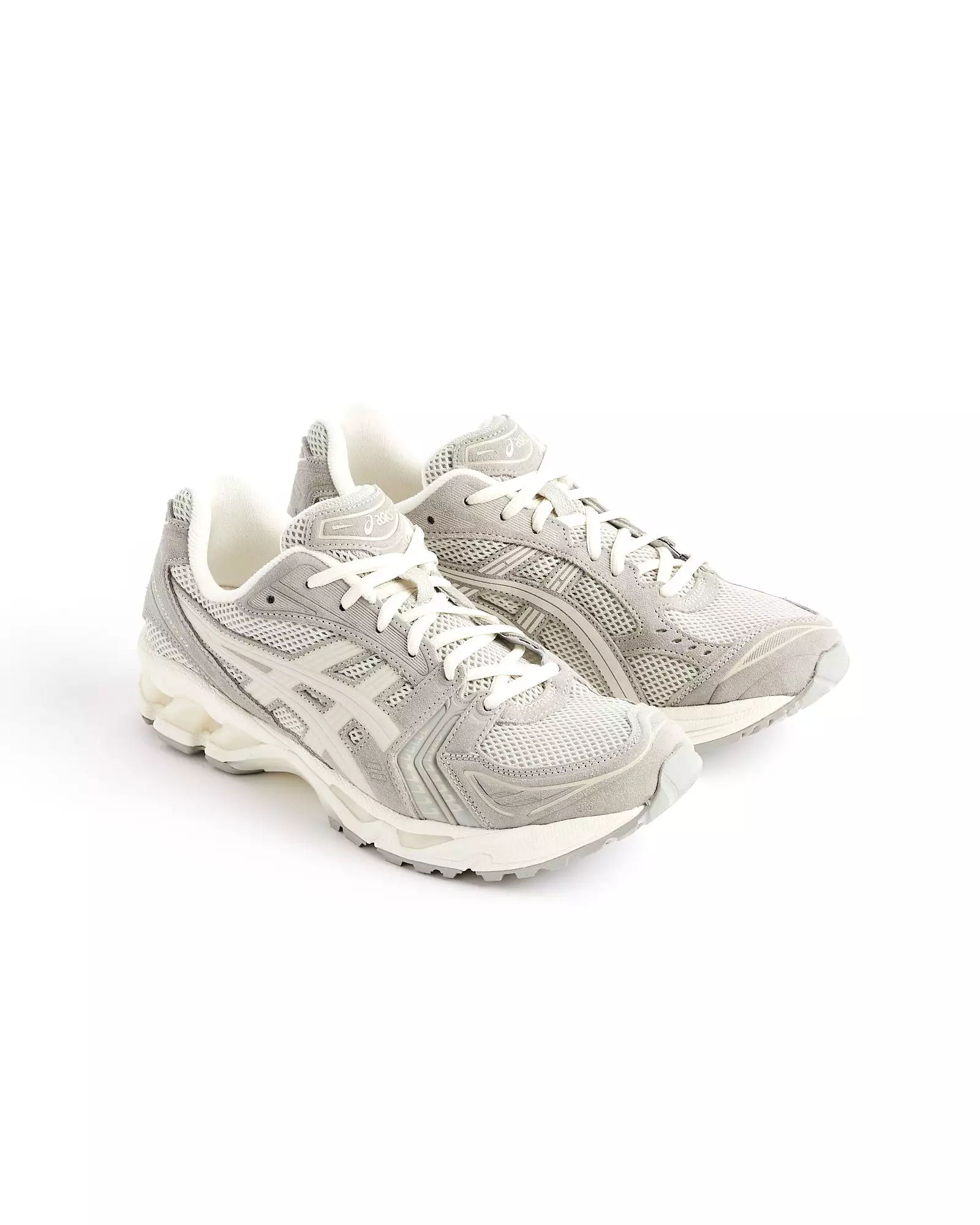 Gel-Kayano 14 in White Sage/Smoke Grey