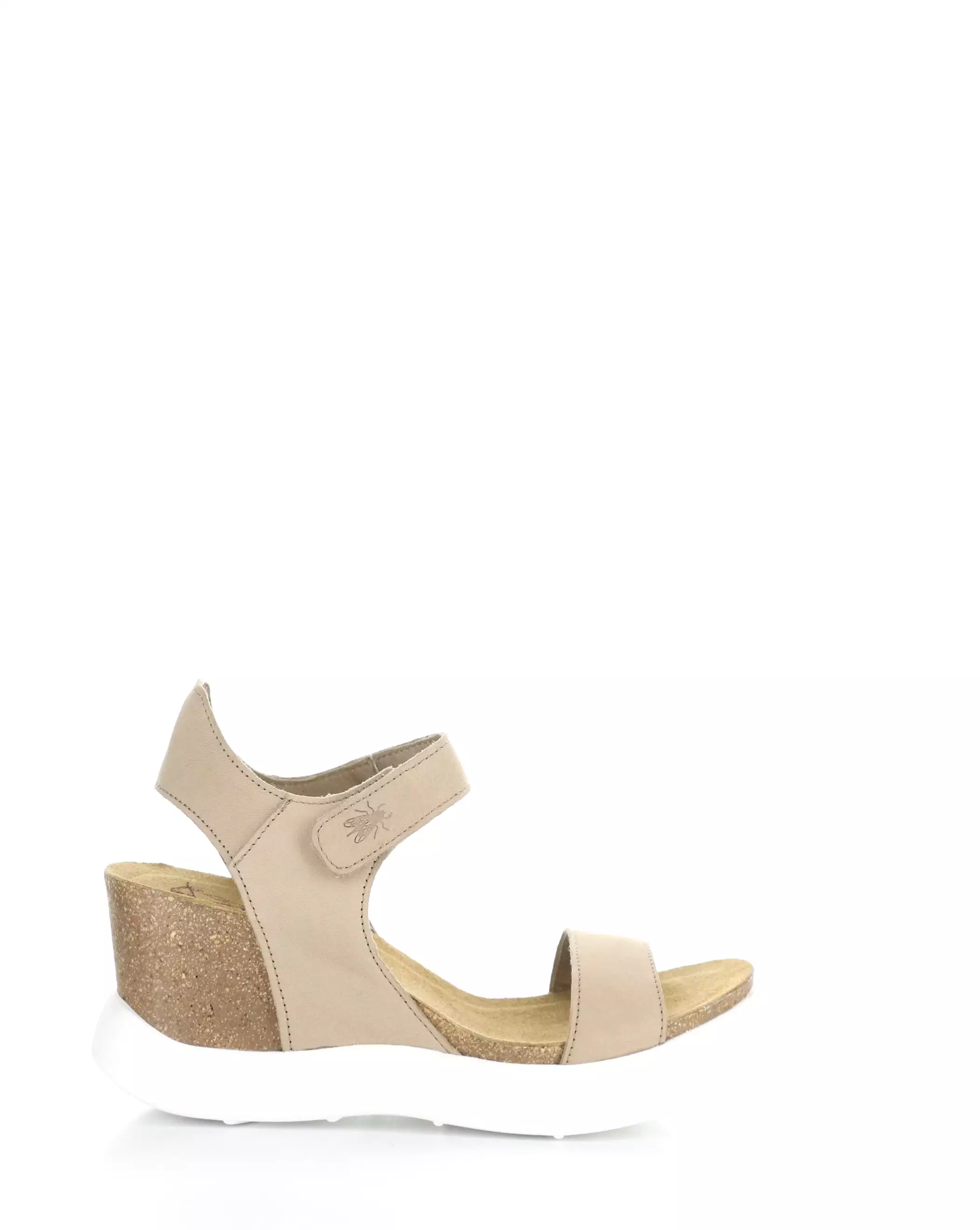 GOGO967FLY 005 TAUPE Velcro Sandals