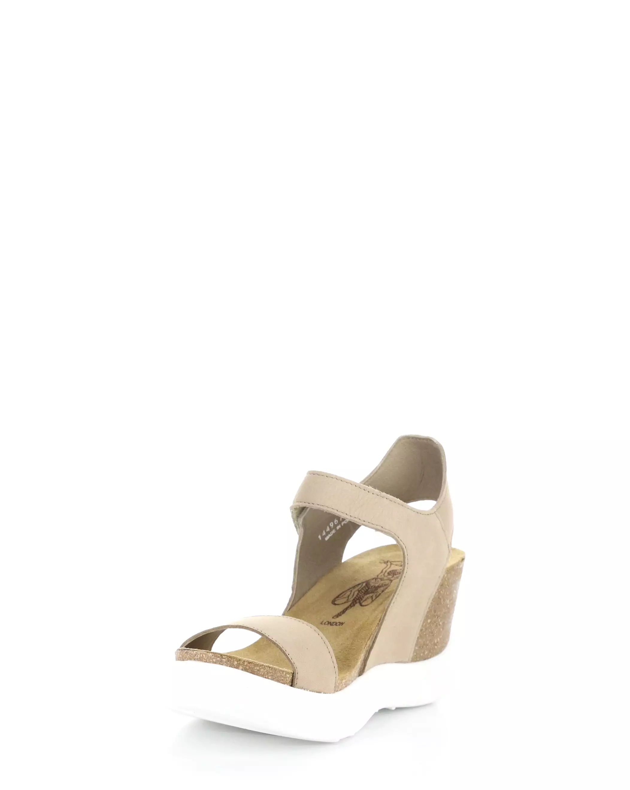 GOGO967FLY 005 TAUPE Velcro Sandals