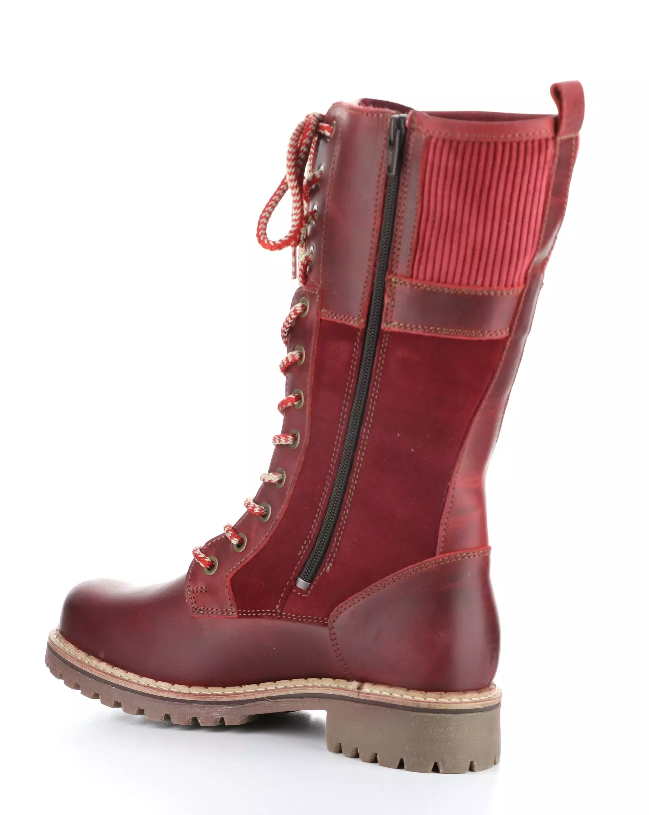 HALLOWED RED/SANGRIA/BORDO Round Toe Boots