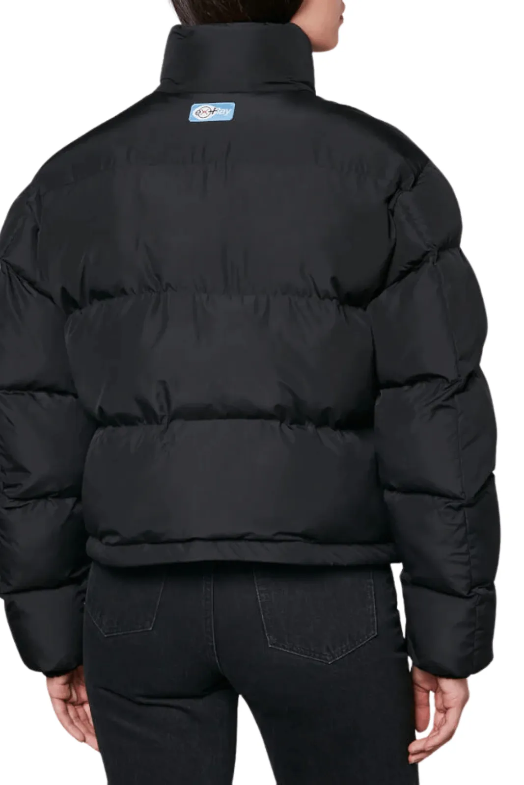 Heron Preston Shell Puffer Black Jacket