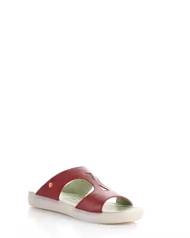 INBEY745SOF 002 RED Velcro Sandals