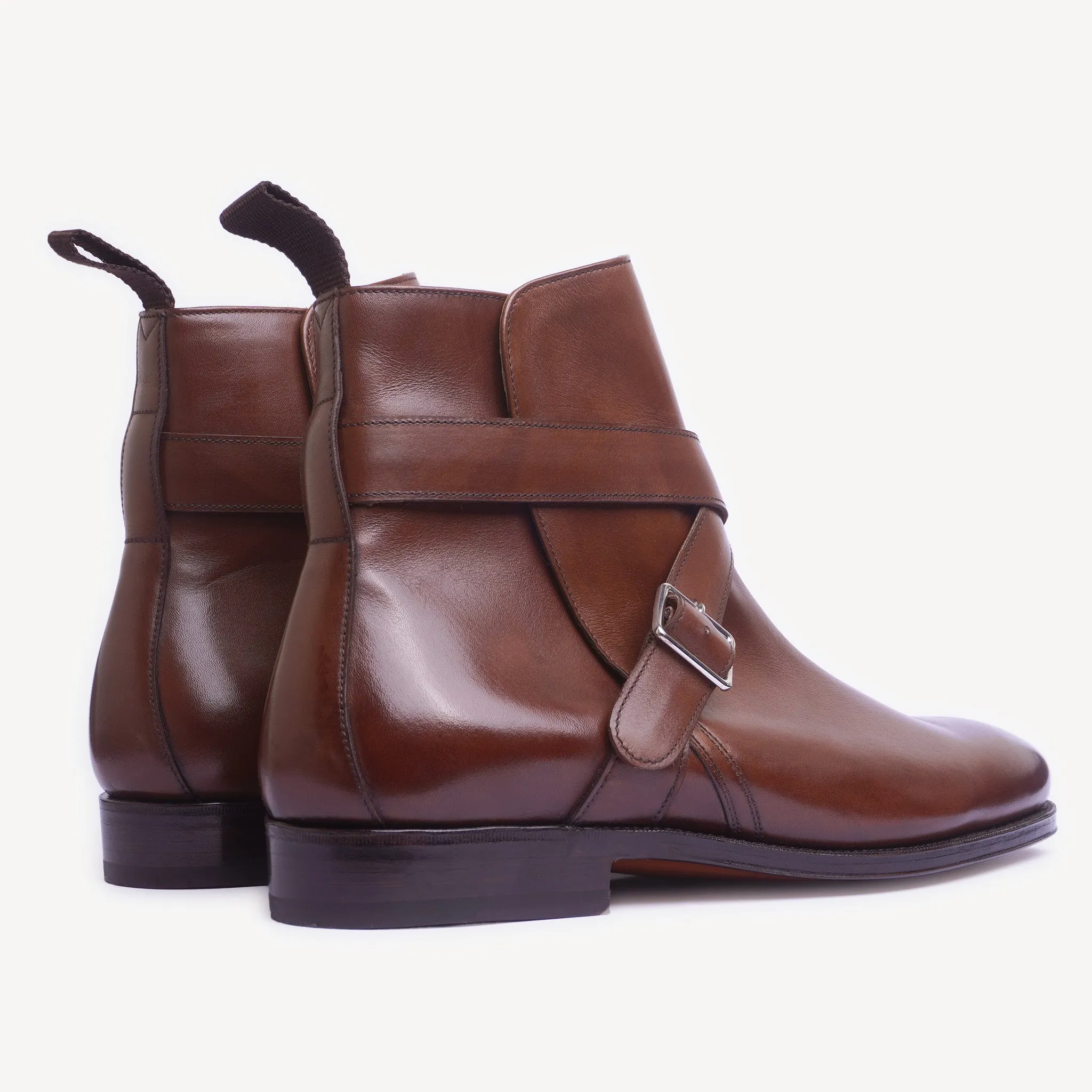 Jodhpur Boot - Brown - Zip Last