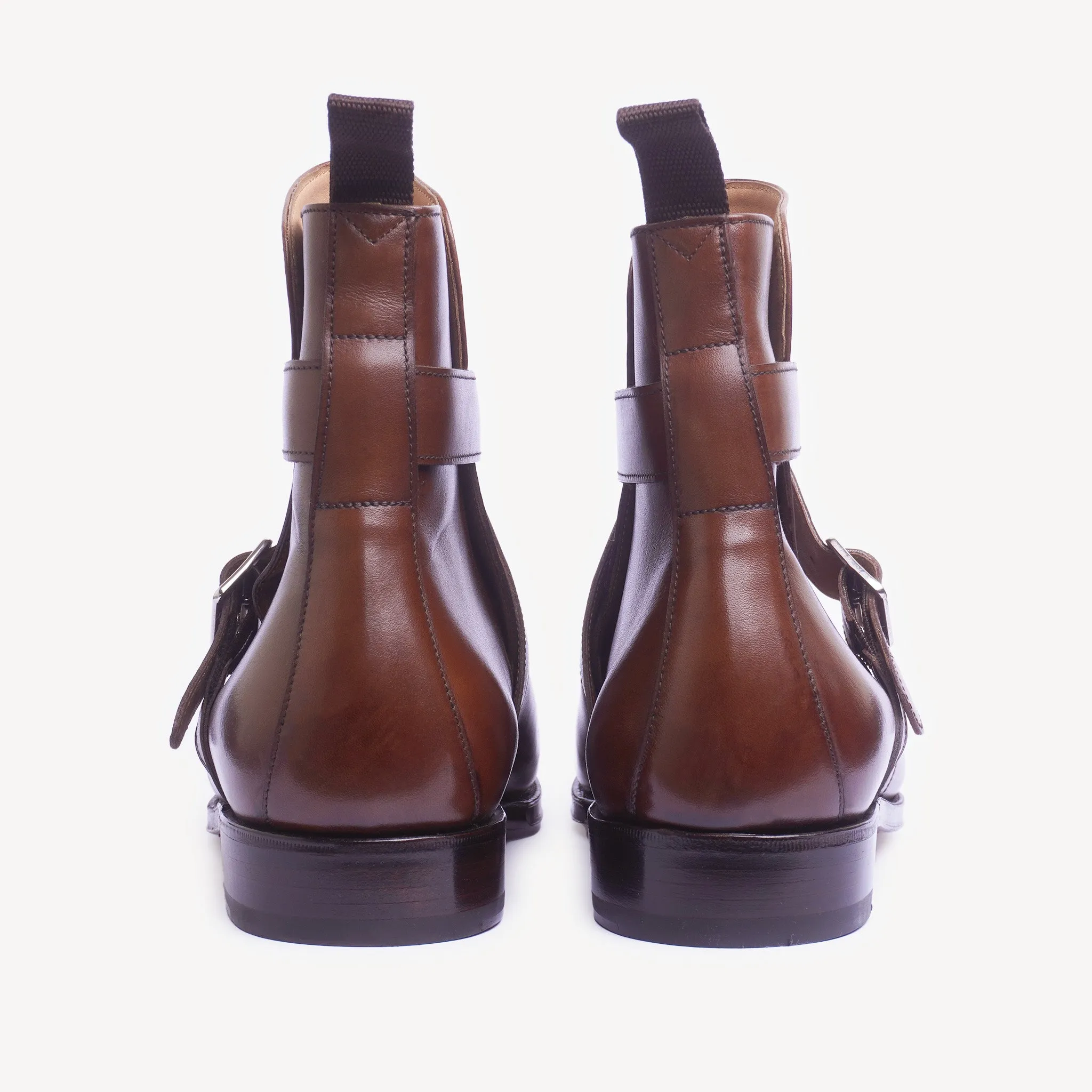 Jodhpur Boot - Brown - Zip Last