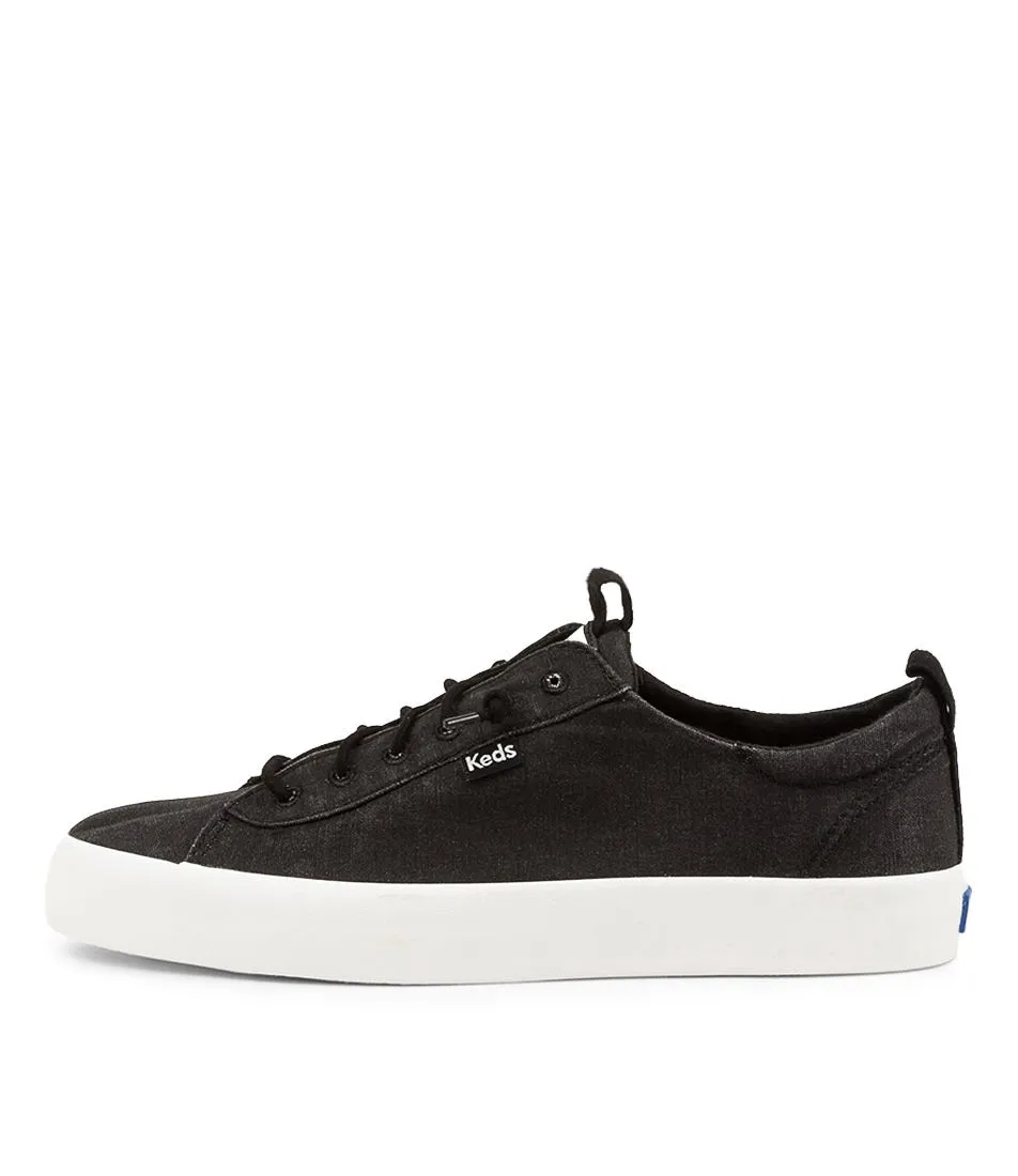 KEDS Kickback Organic Black