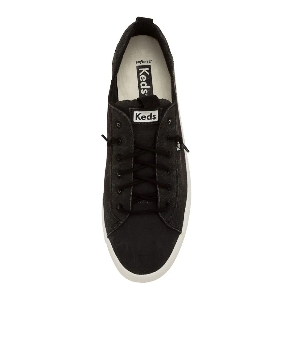 KEDS Kickback Organic Black