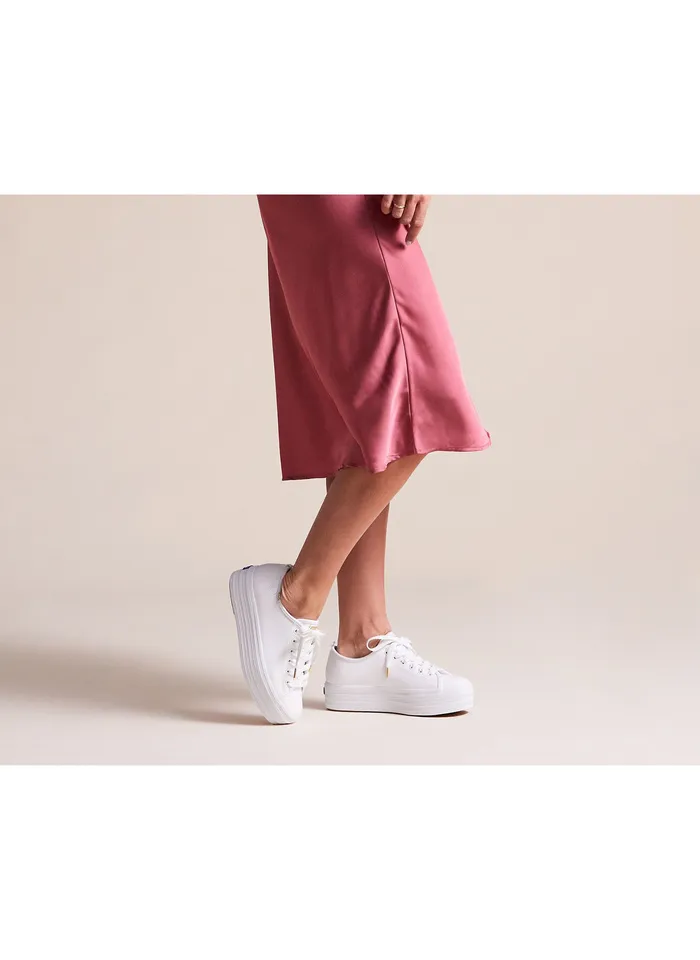 Keds Triple up White leather