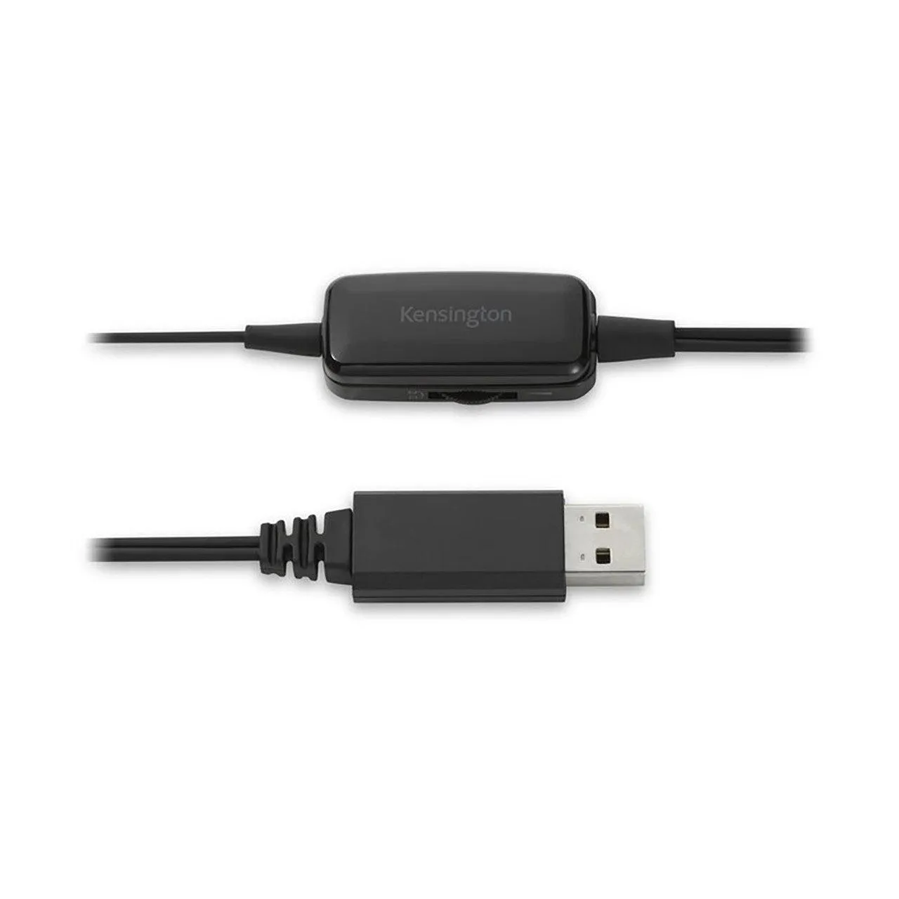 KENSINGTON Headset USB-A Mono with Mic and Volume Control Black