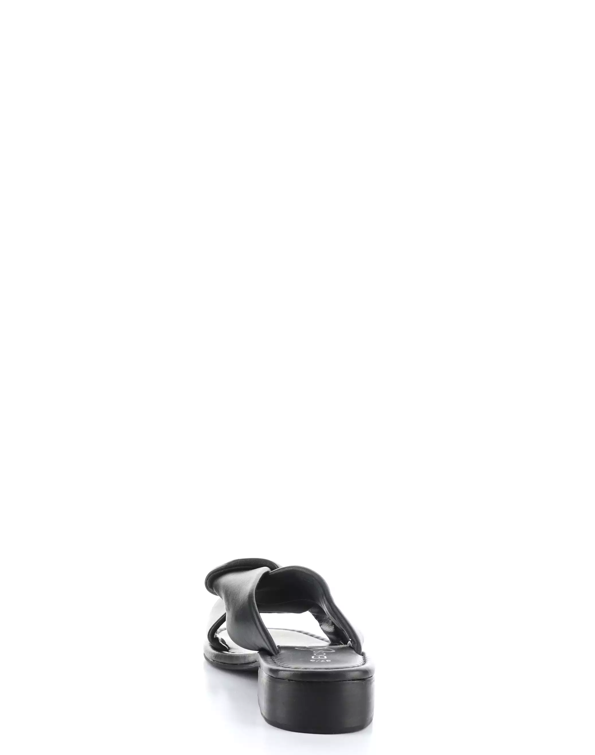 KNICK BLACK Round Toe Sandals