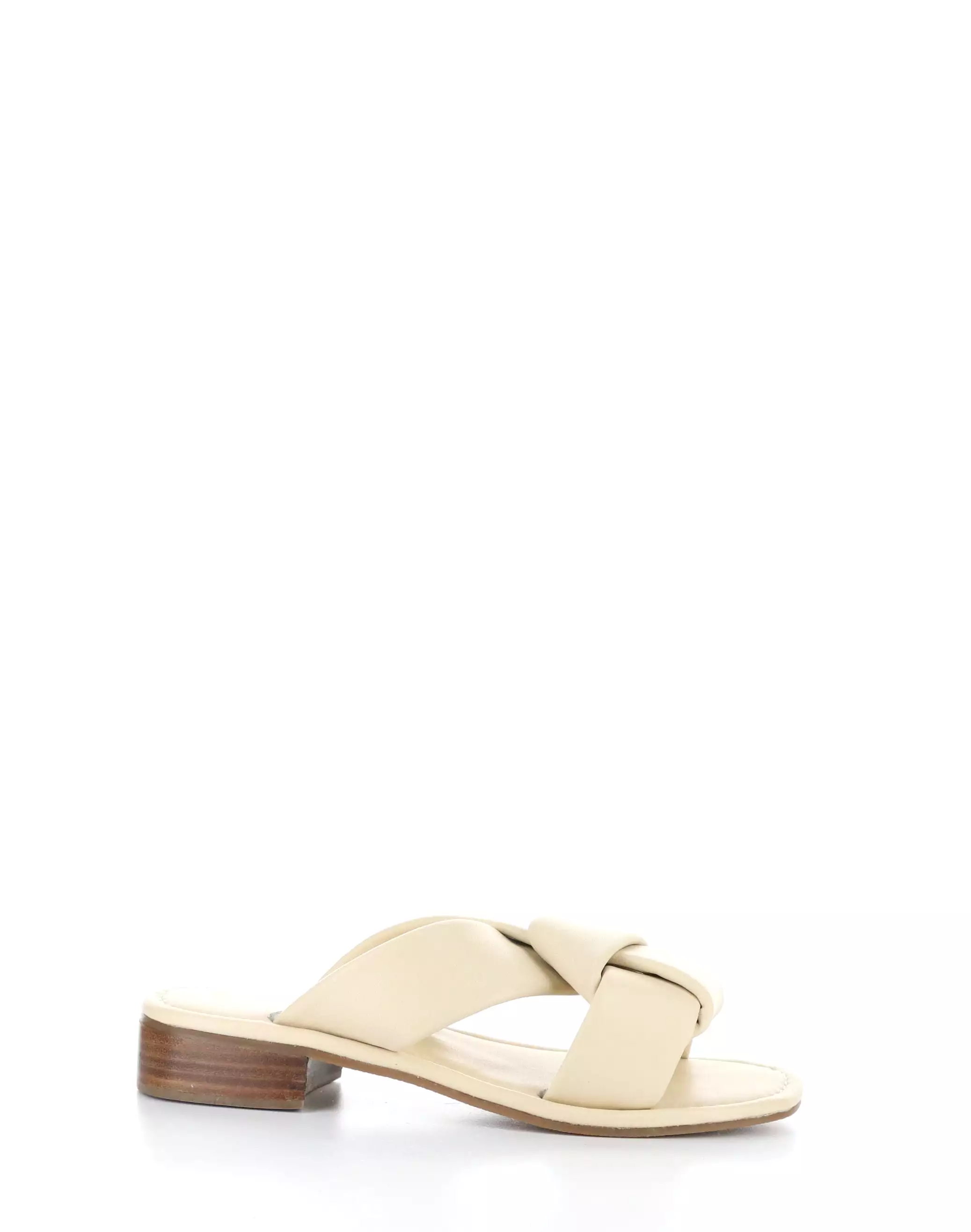 KNICK CREAM Round Toe Sandals