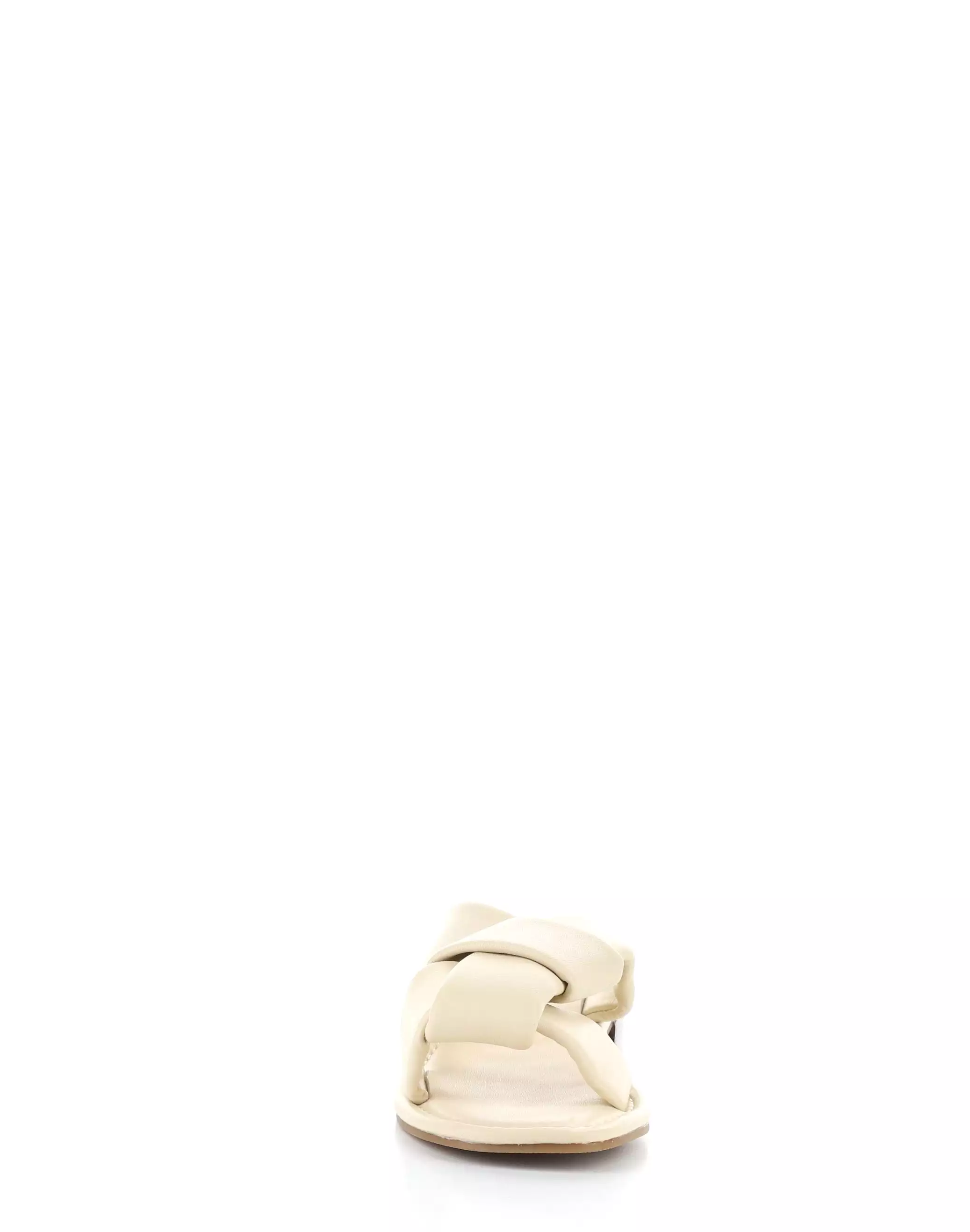 KNICK CREAM Round Toe Sandals