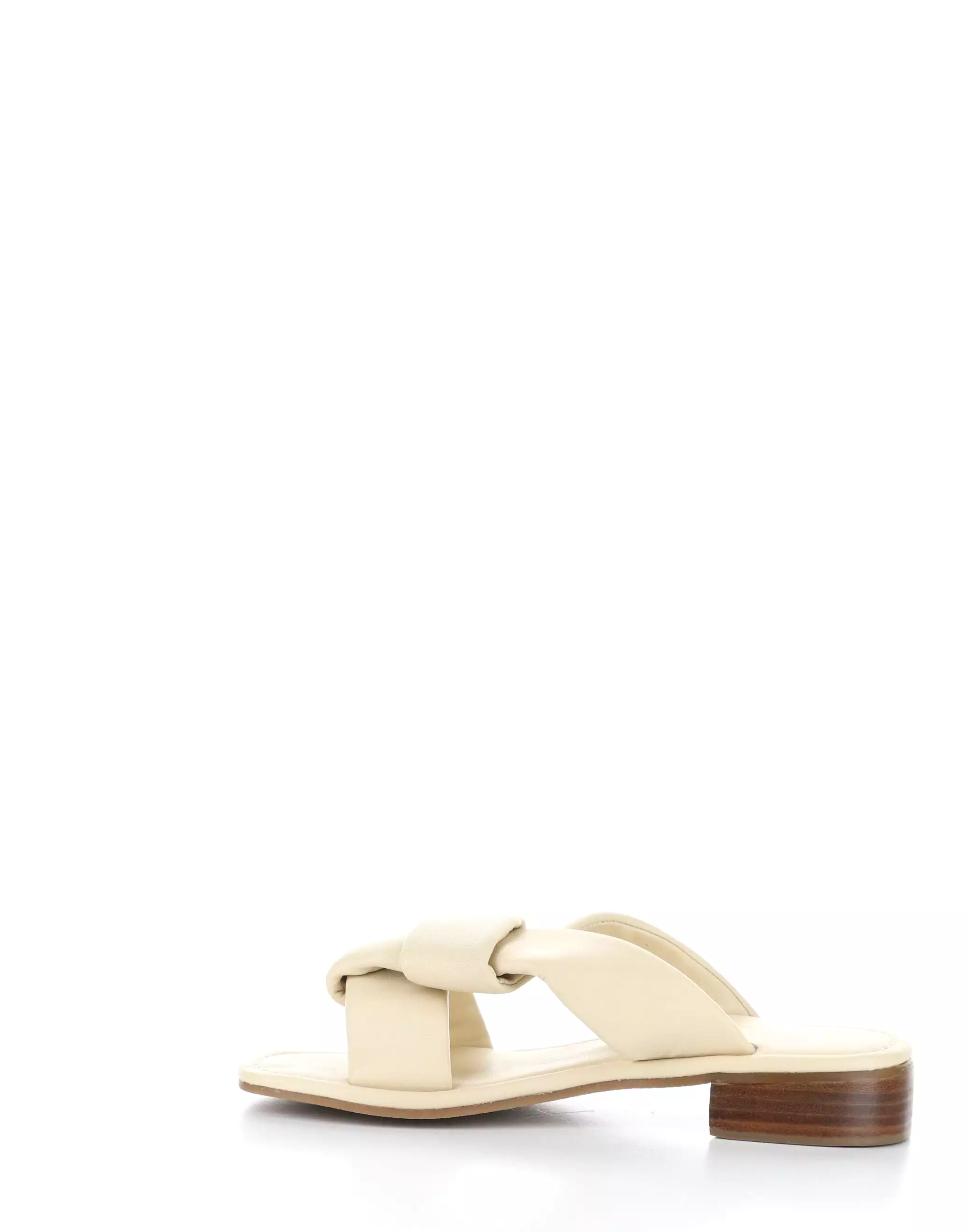 KNICK CREAM Round Toe Sandals