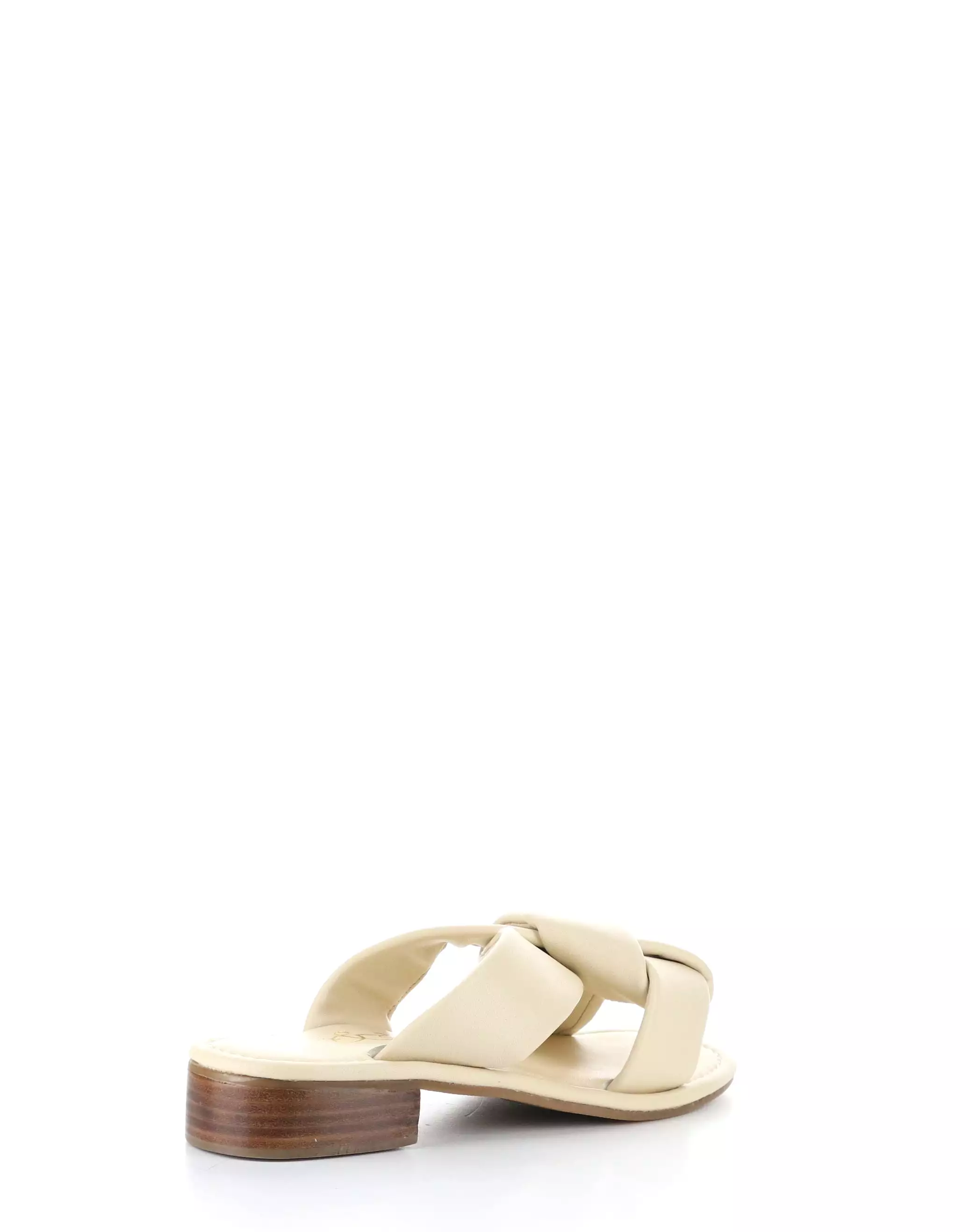 KNICK CREAM Round Toe Sandals