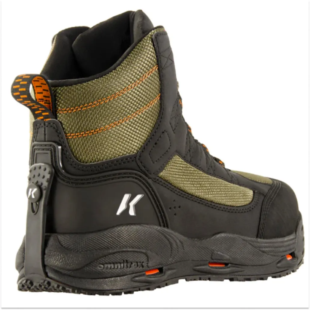 Korkers Greenback Wading Boot - Felt & Kling-on