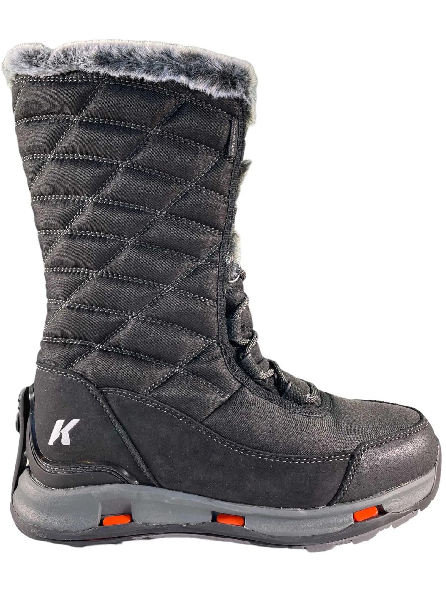 Korkers Womens North Lake Zip Boot with TrailTrac Sole