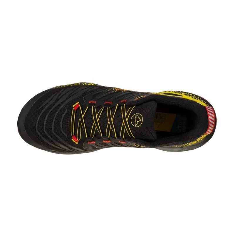 LA SPORTIVA AKASHA 2 BLACK/YELLOW FOR MEN'S