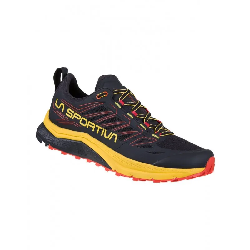 LA SPORTIVA JACKAL BLACK/YELLOW FOR MEN'S