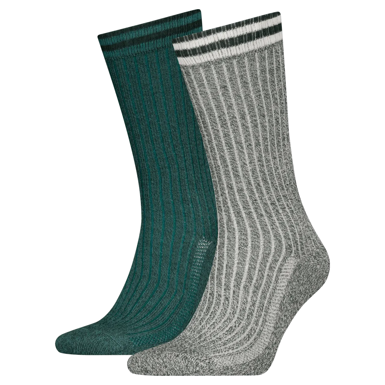 Levi's Reg Cut Boot Socks Mouline 2 Pack