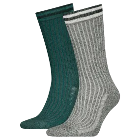 Levi's Reg Cut Boot Socks Mouline 2 Pack