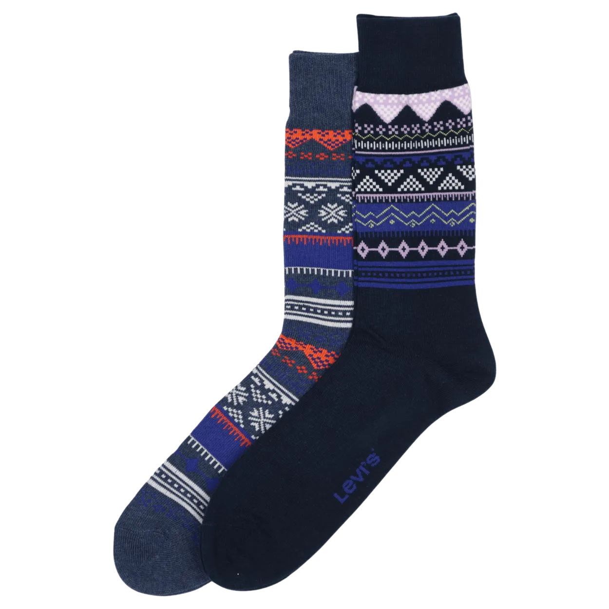 Levi's Regular Cut Fairisle Boot Socks