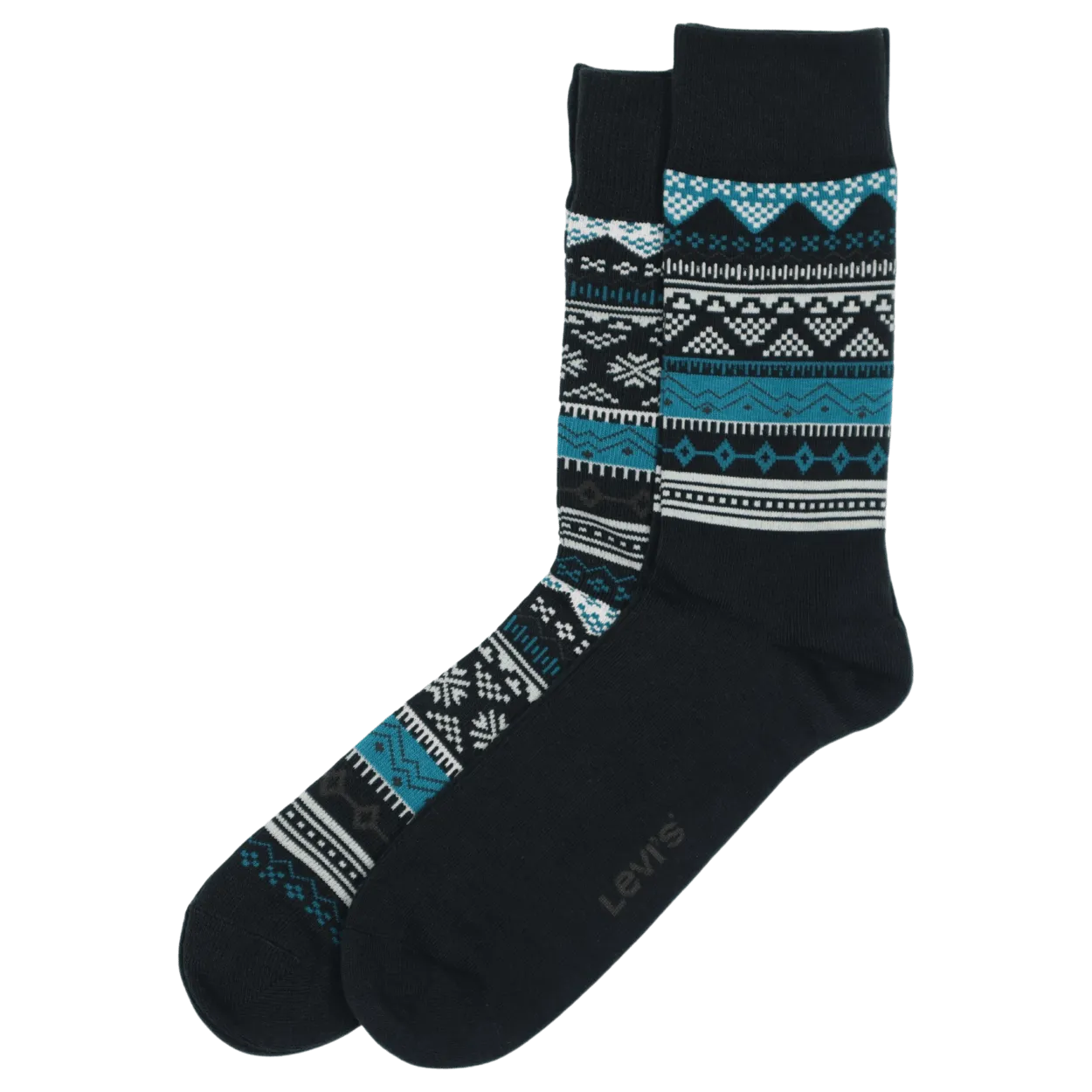 Levi's Regular Cut Fairisle Boot Socks