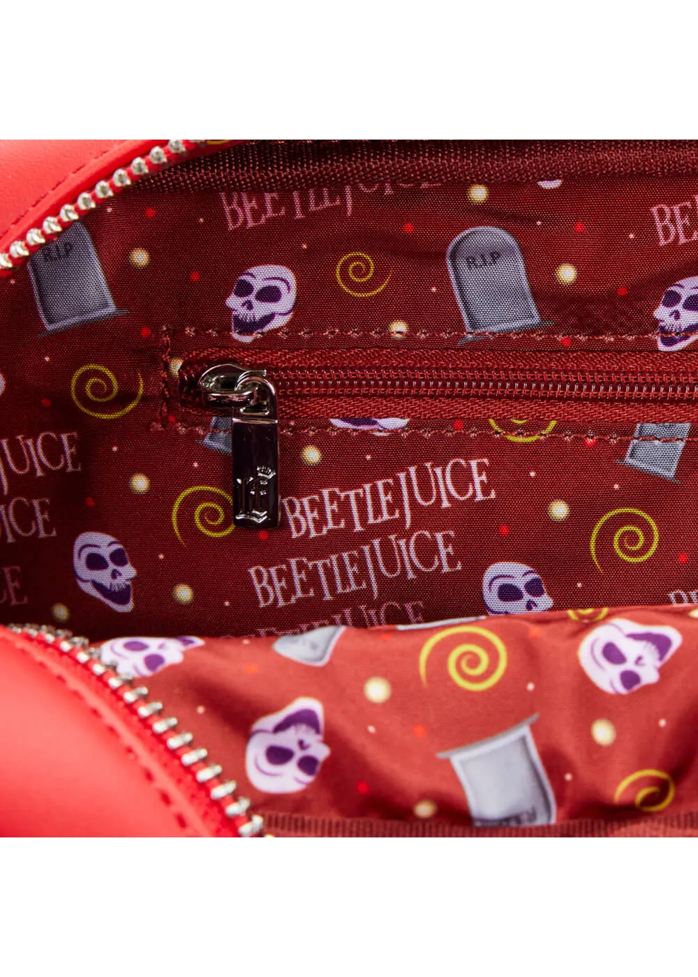 Loungefly Beetlejuice Graveyard Sign Crossbody Bag