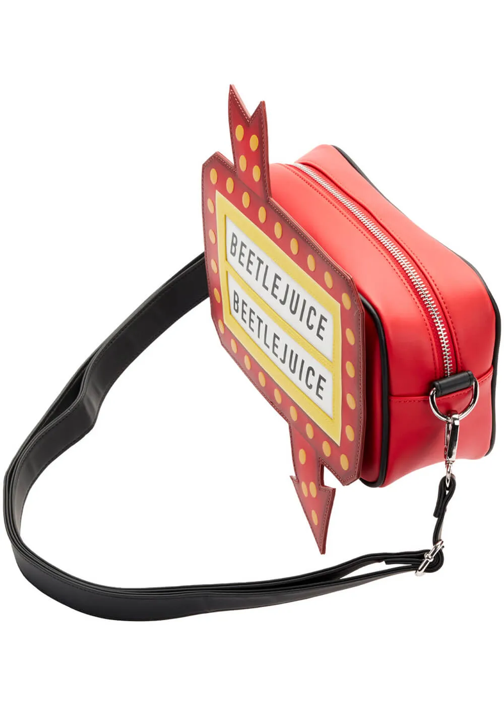 Loungefly Beetlejuice Graveyard Sign Crossbody Bag