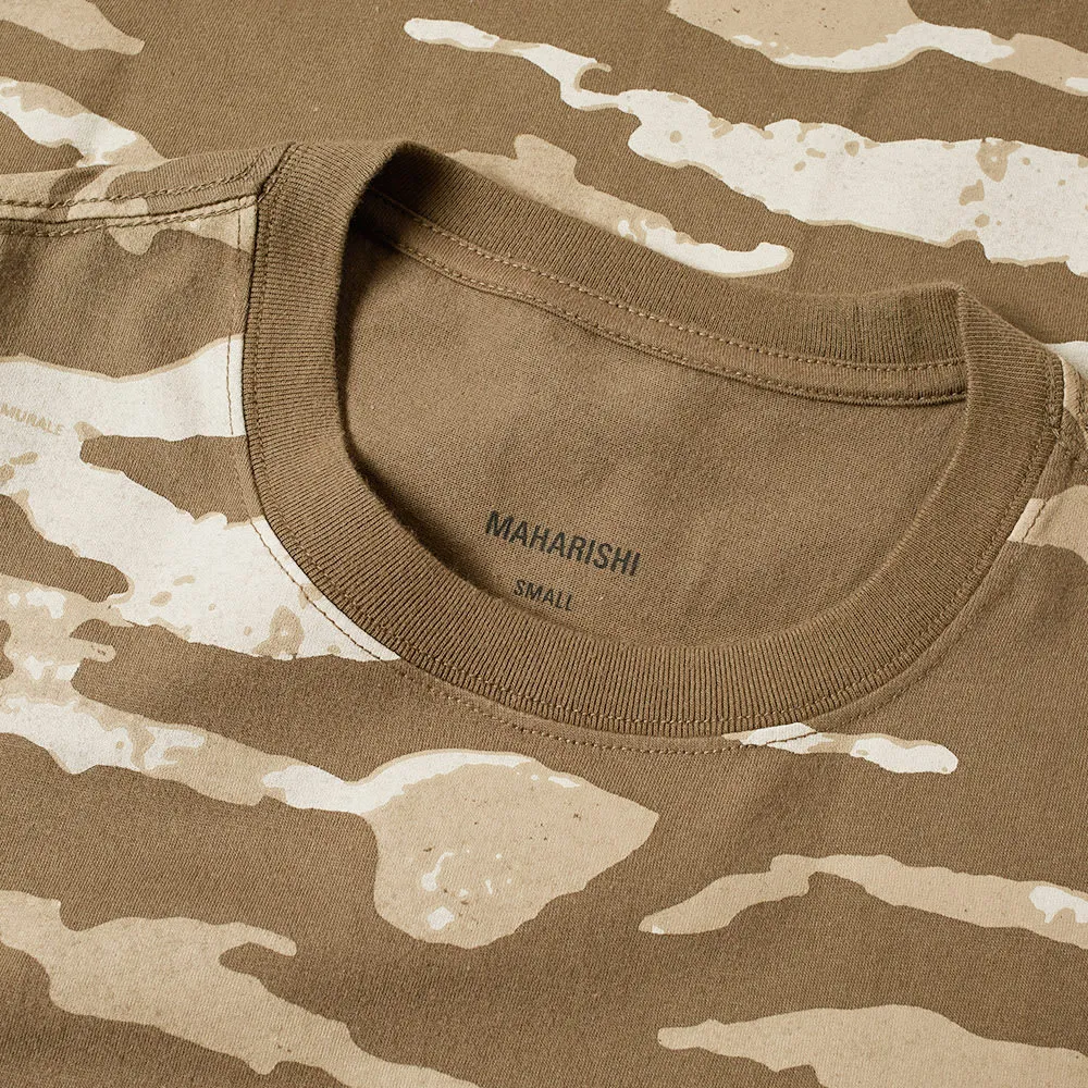 Maharishi Camo Slouch TeeMaha Olive