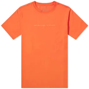 Maharishi x XL Recordings TeeBlaze Orange