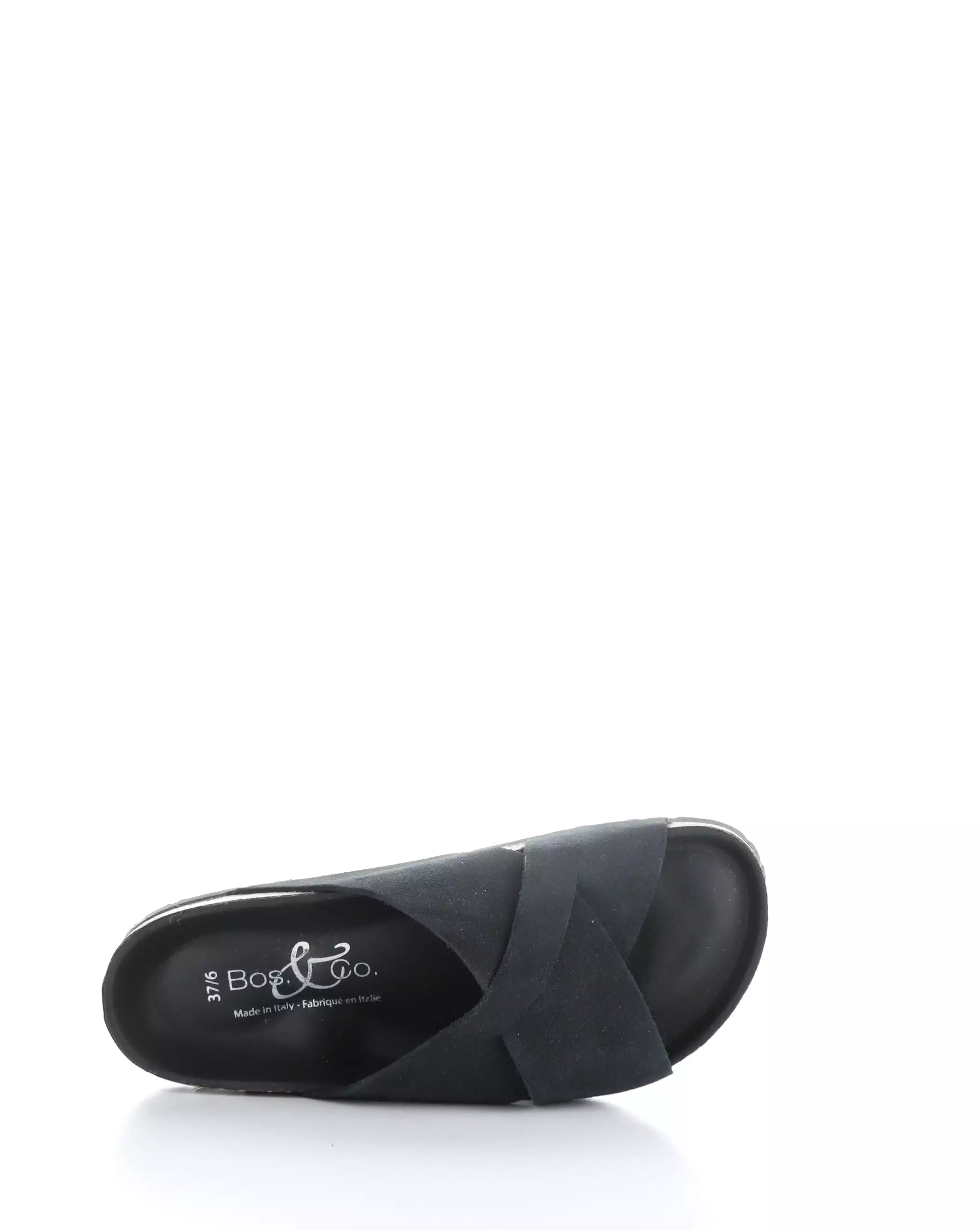 MAISIE BLACK Slip-on Sandals