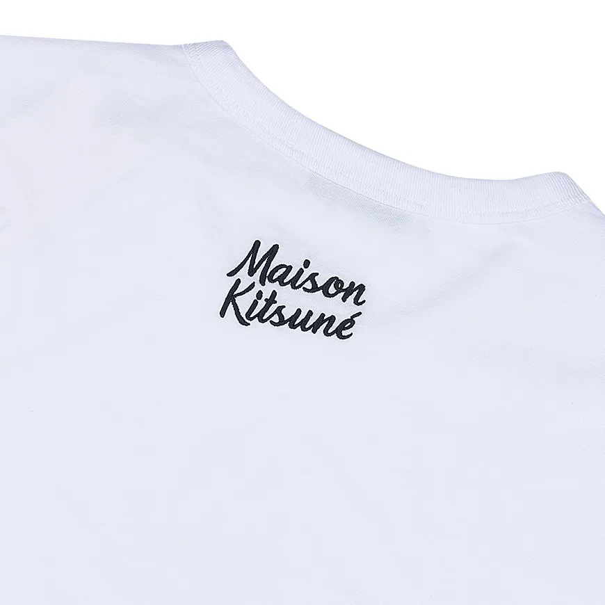 MAISON KITSUNE  |Unisex Street Style Cotton Short Sleeves Logo Designers