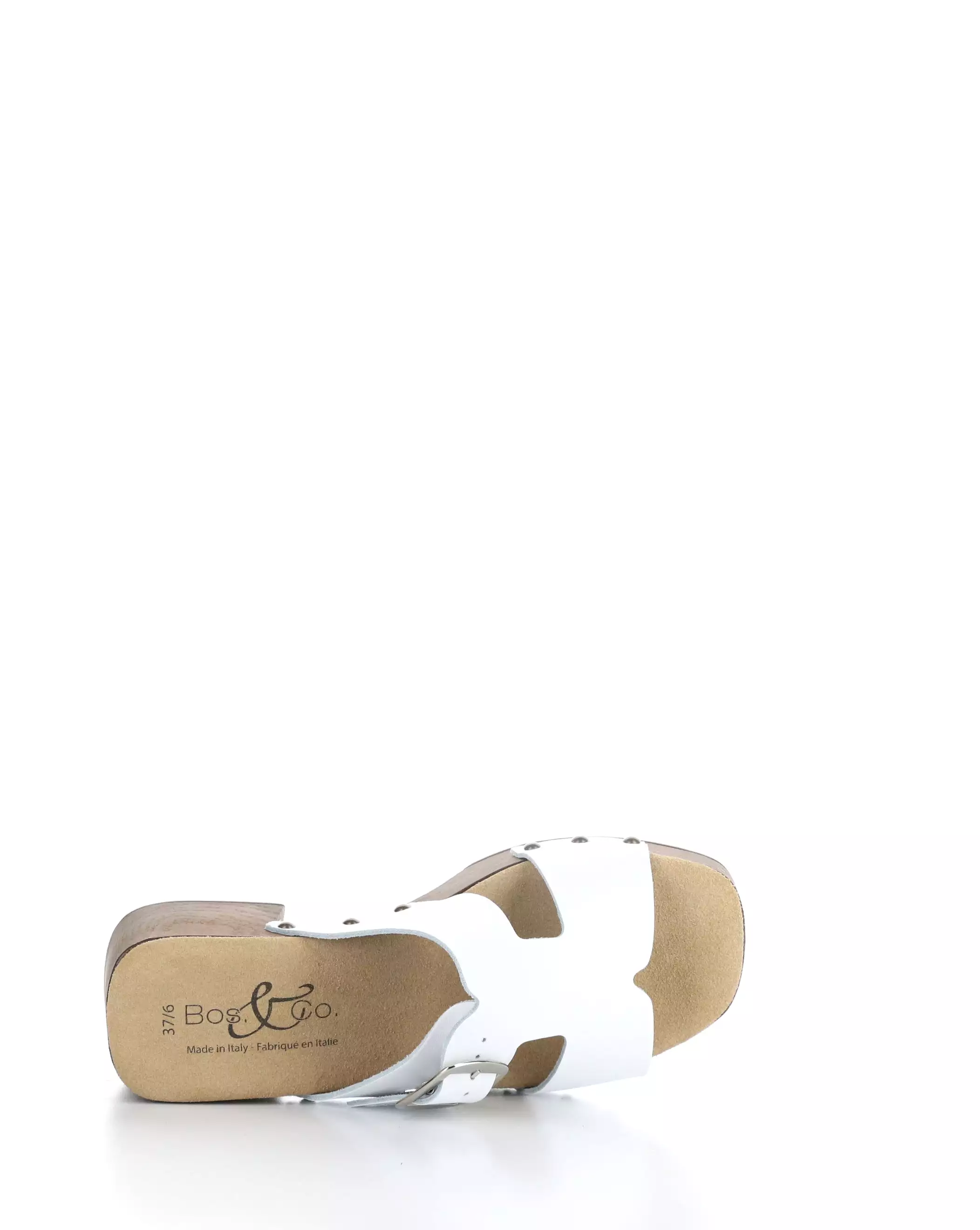 MARIS WHITE Slip-on Sandals