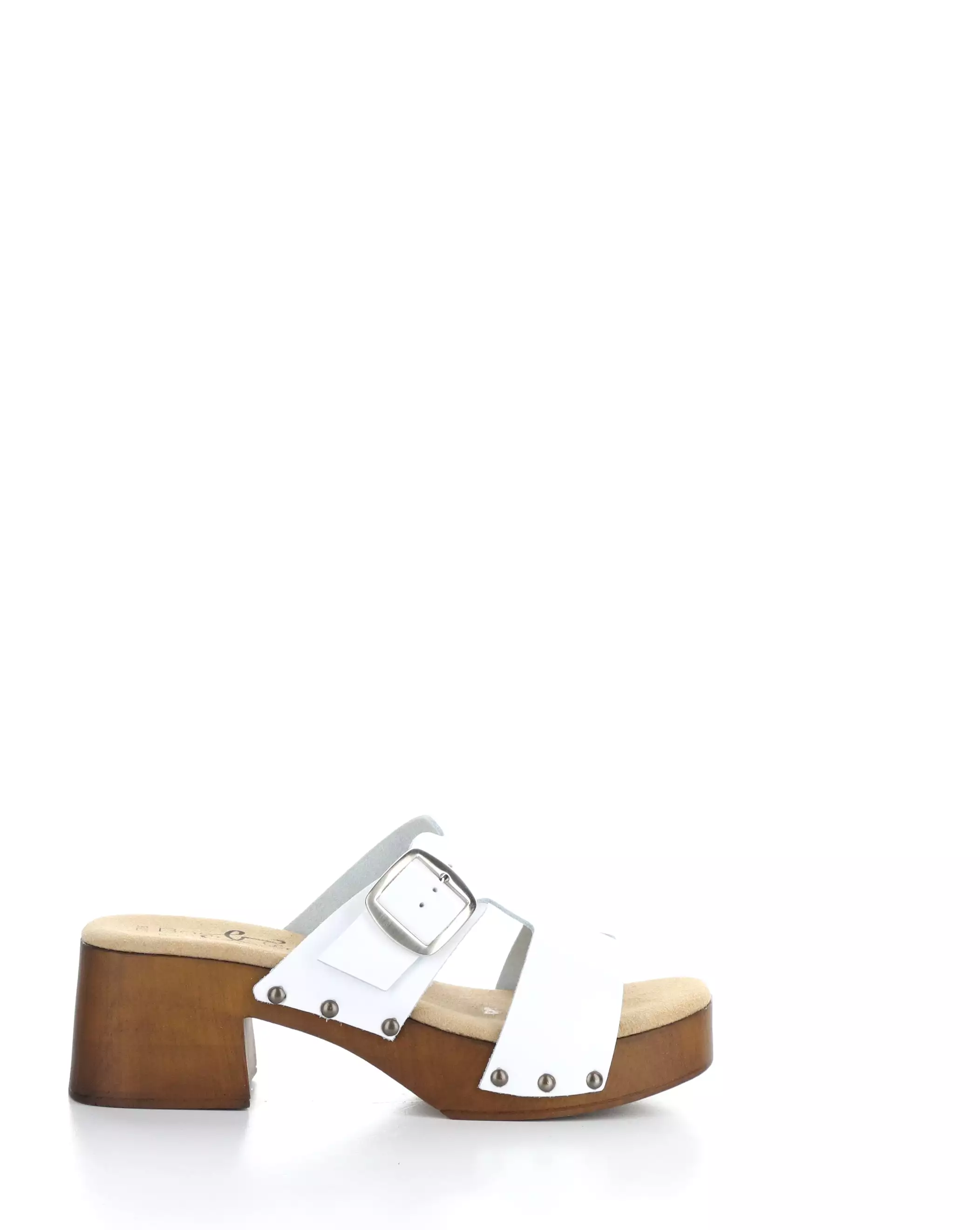 MARIS WHITE Slip-on Sandals