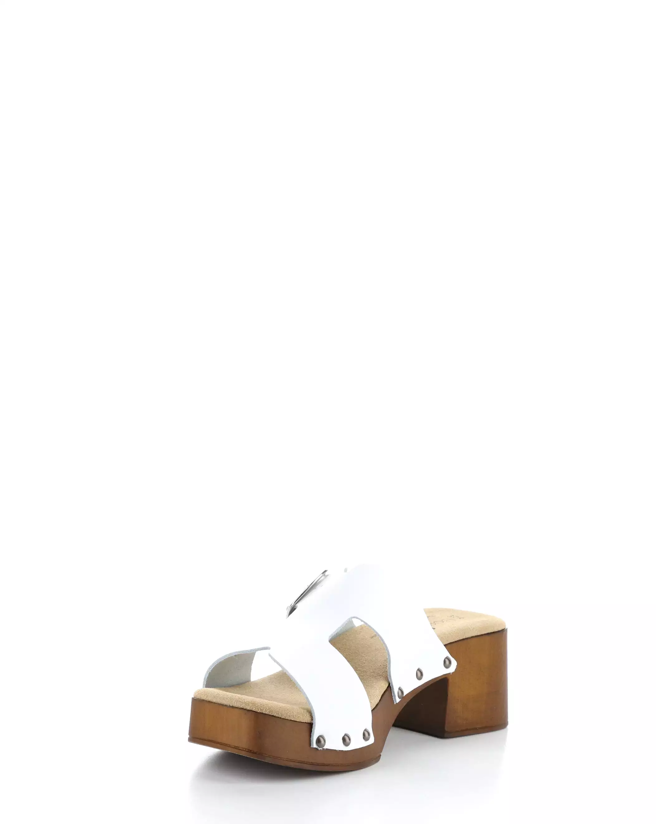 MARIS WHITE Slip-on Sandals