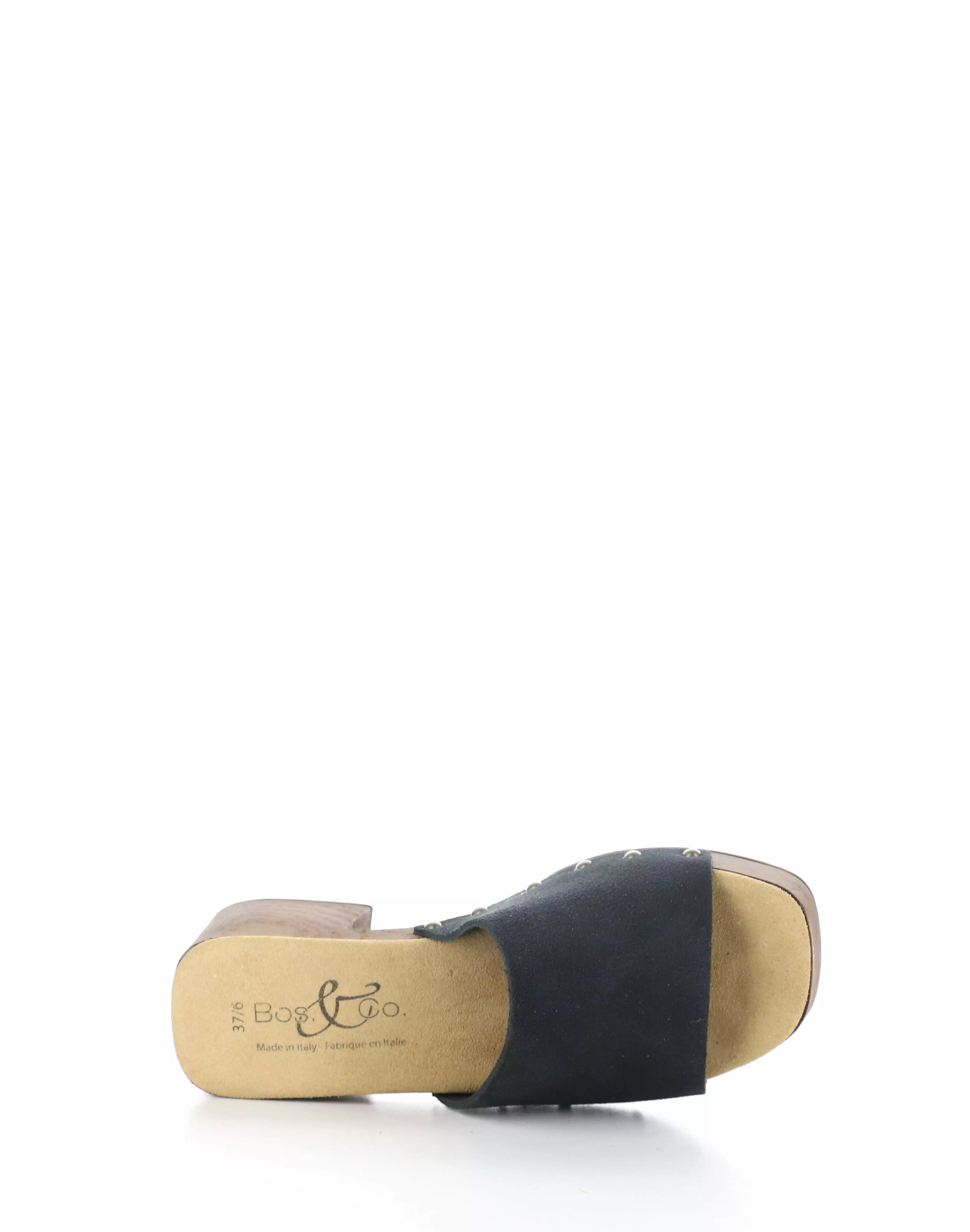 MARLY BLACK Slip-on Sandals