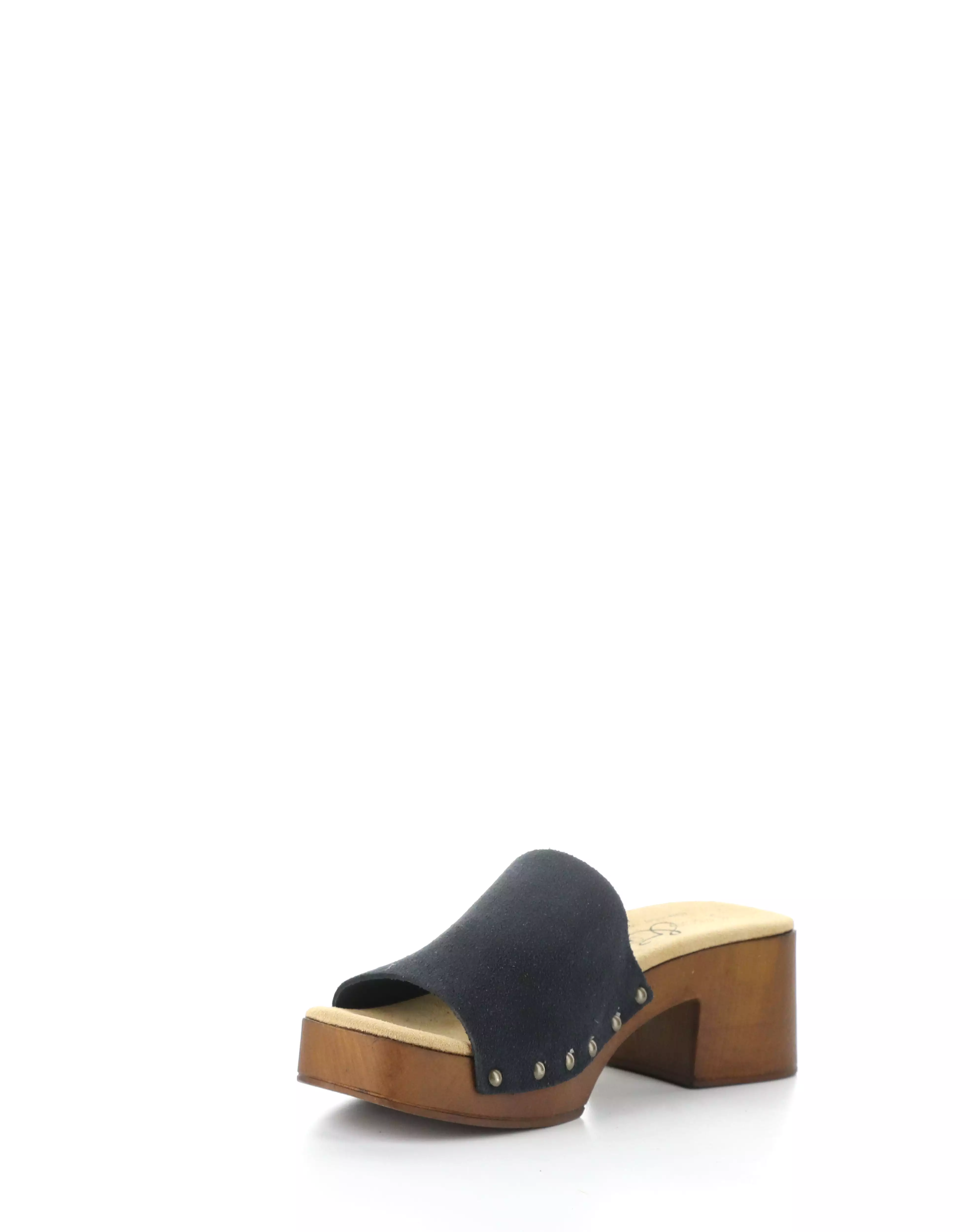 MARLY BLACK Slip-on Sandals