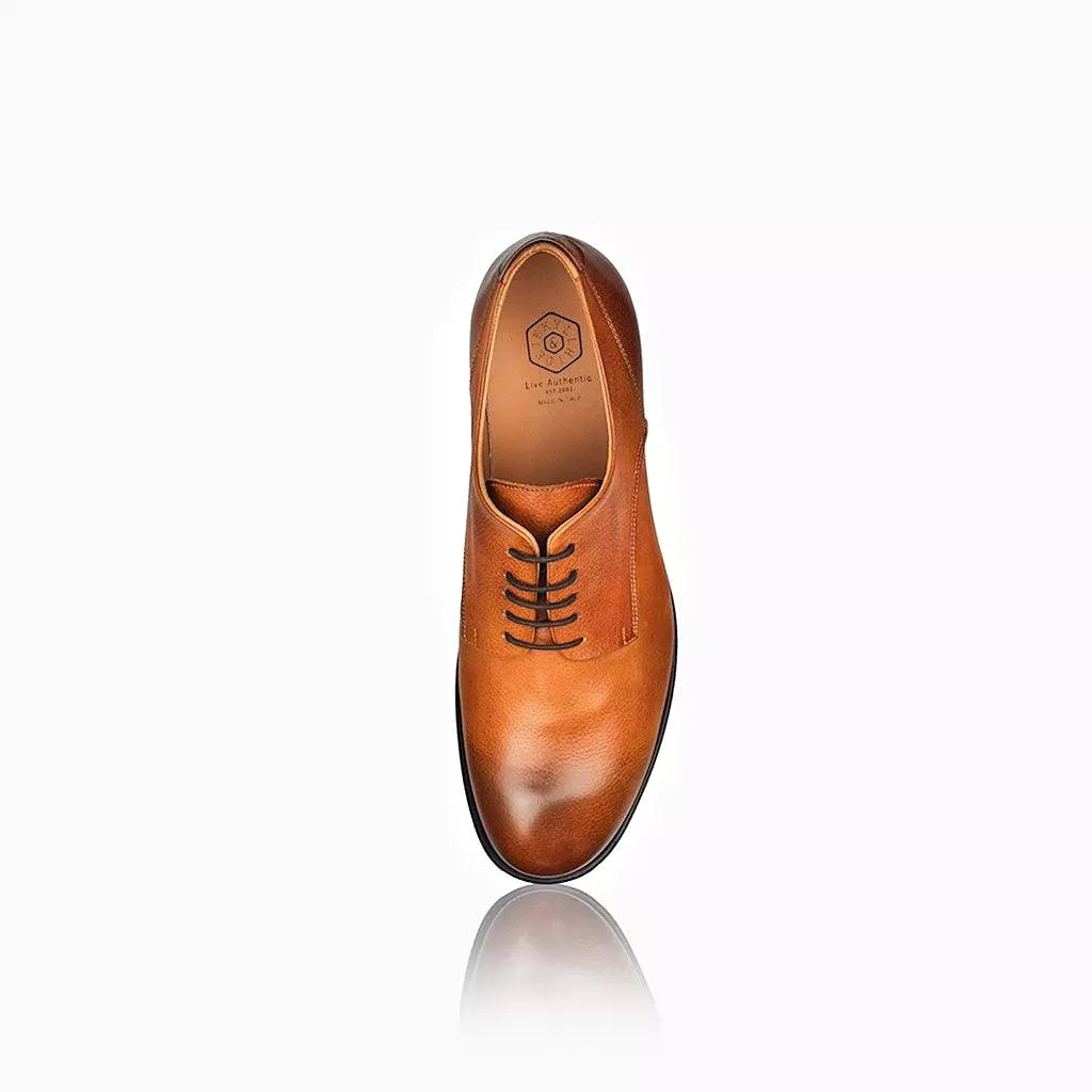 Men's Leather Lace Up Shoe, Tan