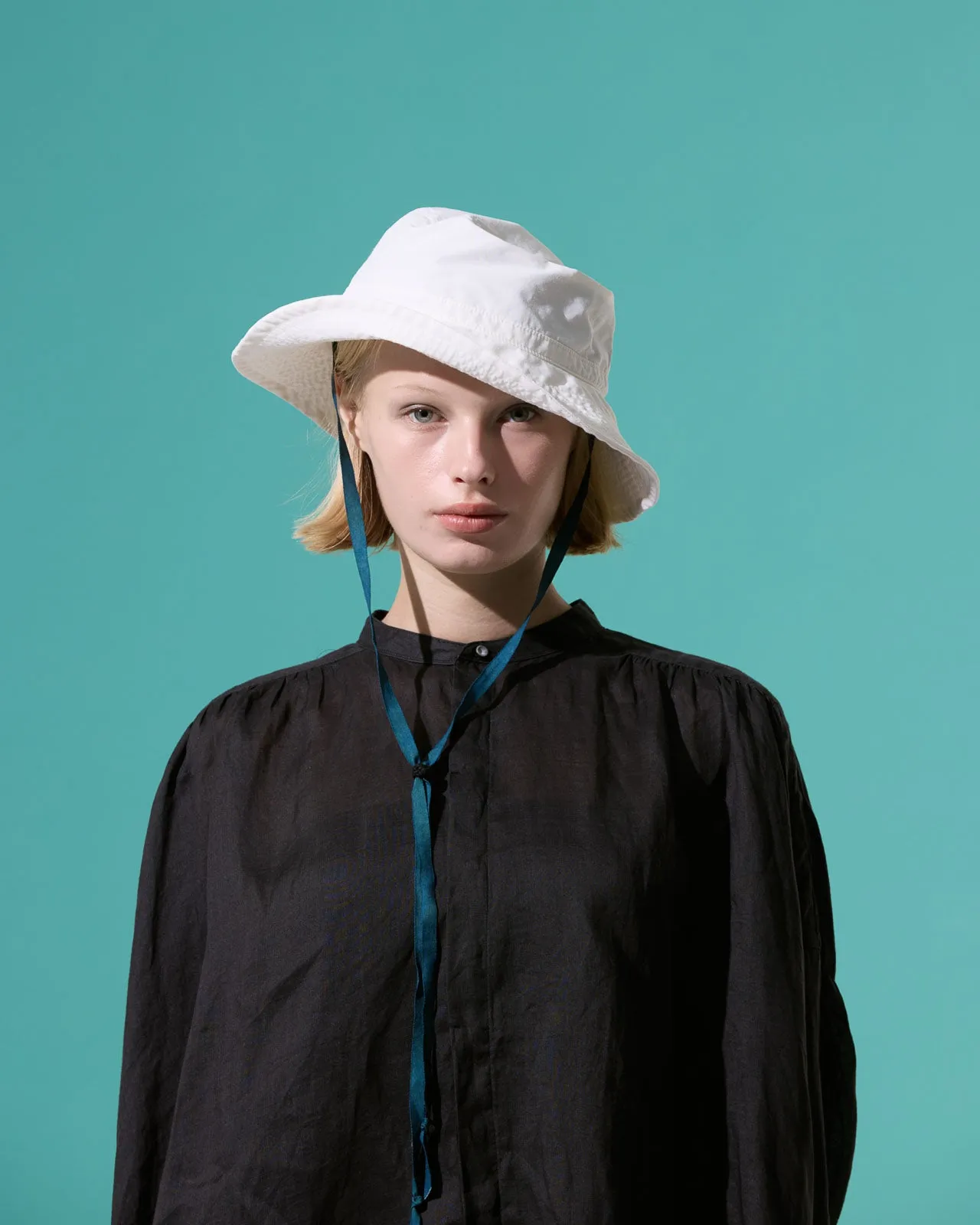 Milai Cotton Bucket Hat by Maison Enku