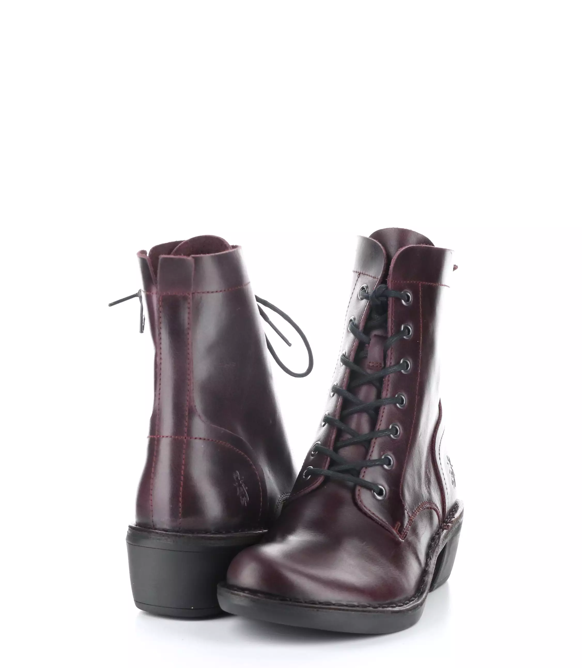 MILU044FLY 007 WINE Lace-up Boots