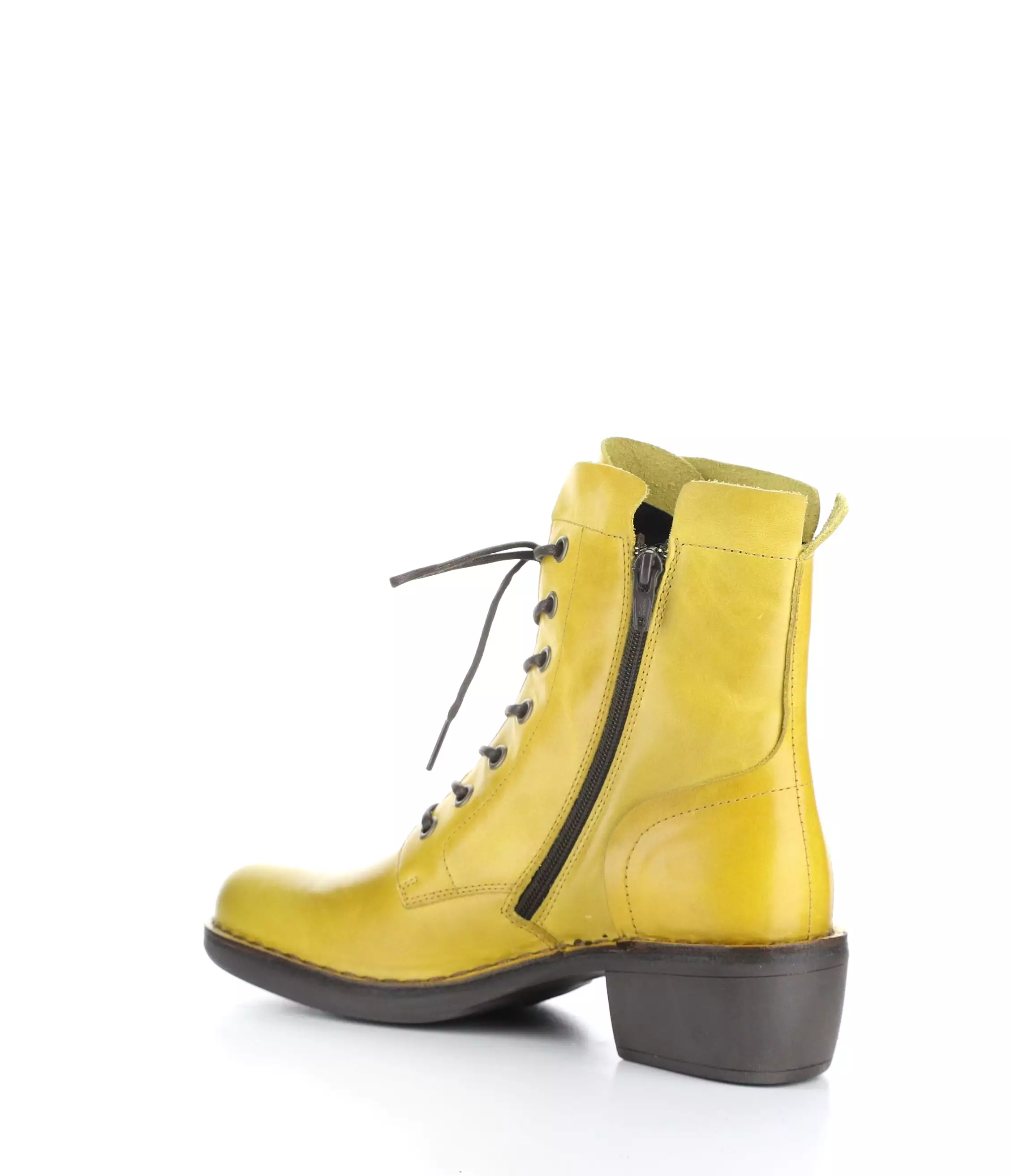 MILU044FLY 008 MUSTARD Lace-up Boots