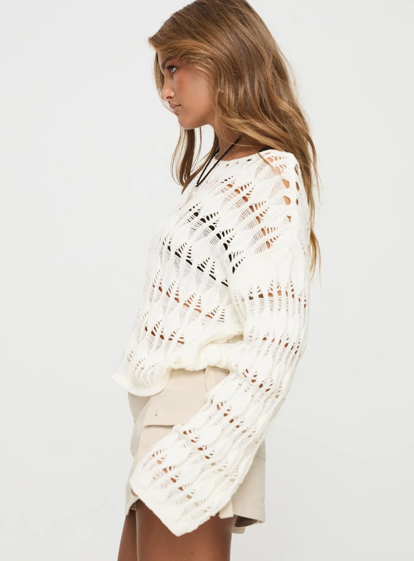 Mistic Knit Sweater Cream