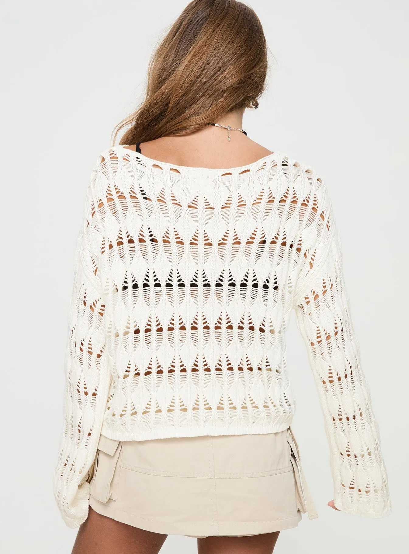 Mistic Knit Sweater Cream