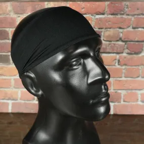 Moisture Wicking UPF 50+ Tactical Black Headband | Officially Licensed Junk Brands