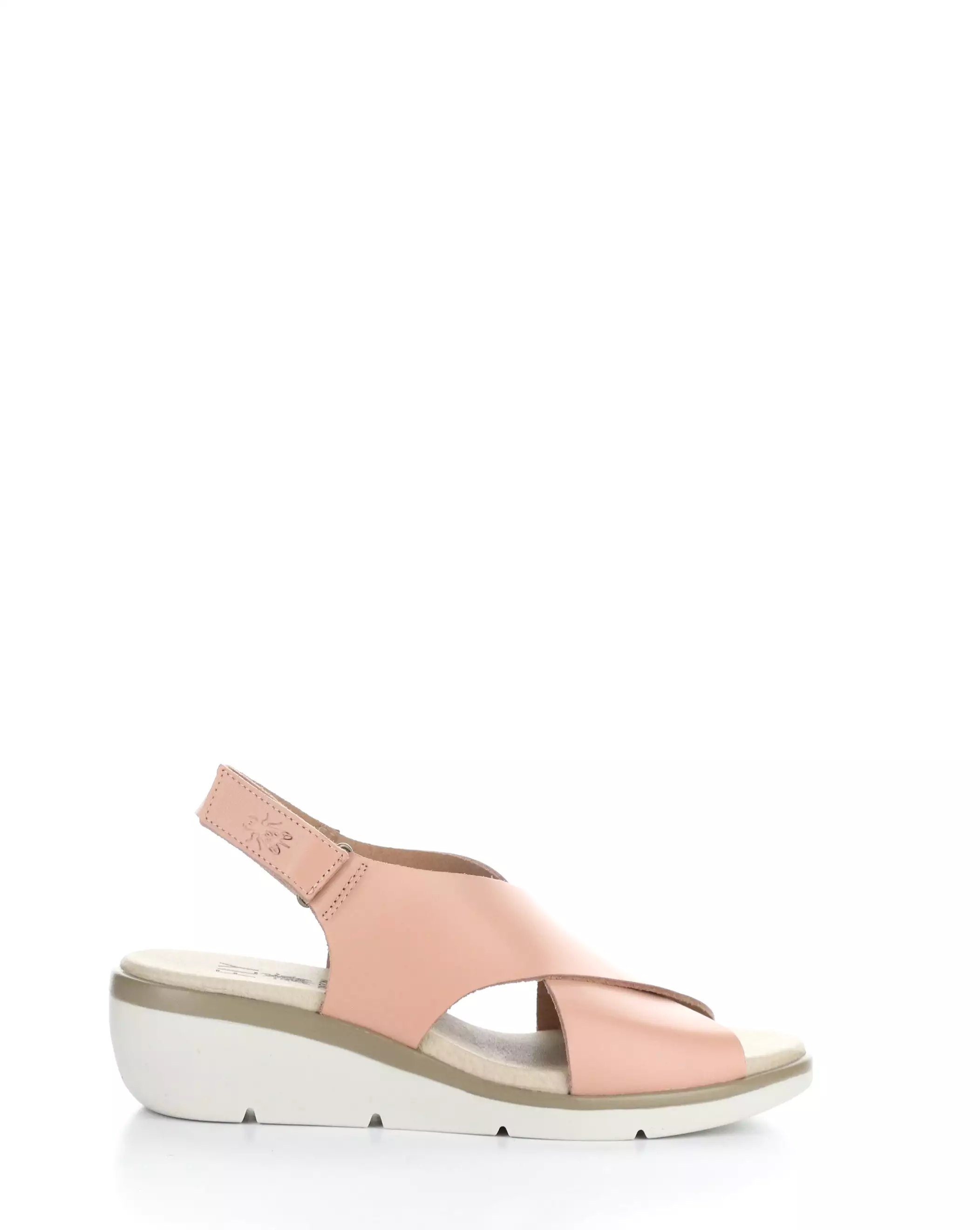 NABI058FLY 000 NUDE PINK Round Toe Sandals