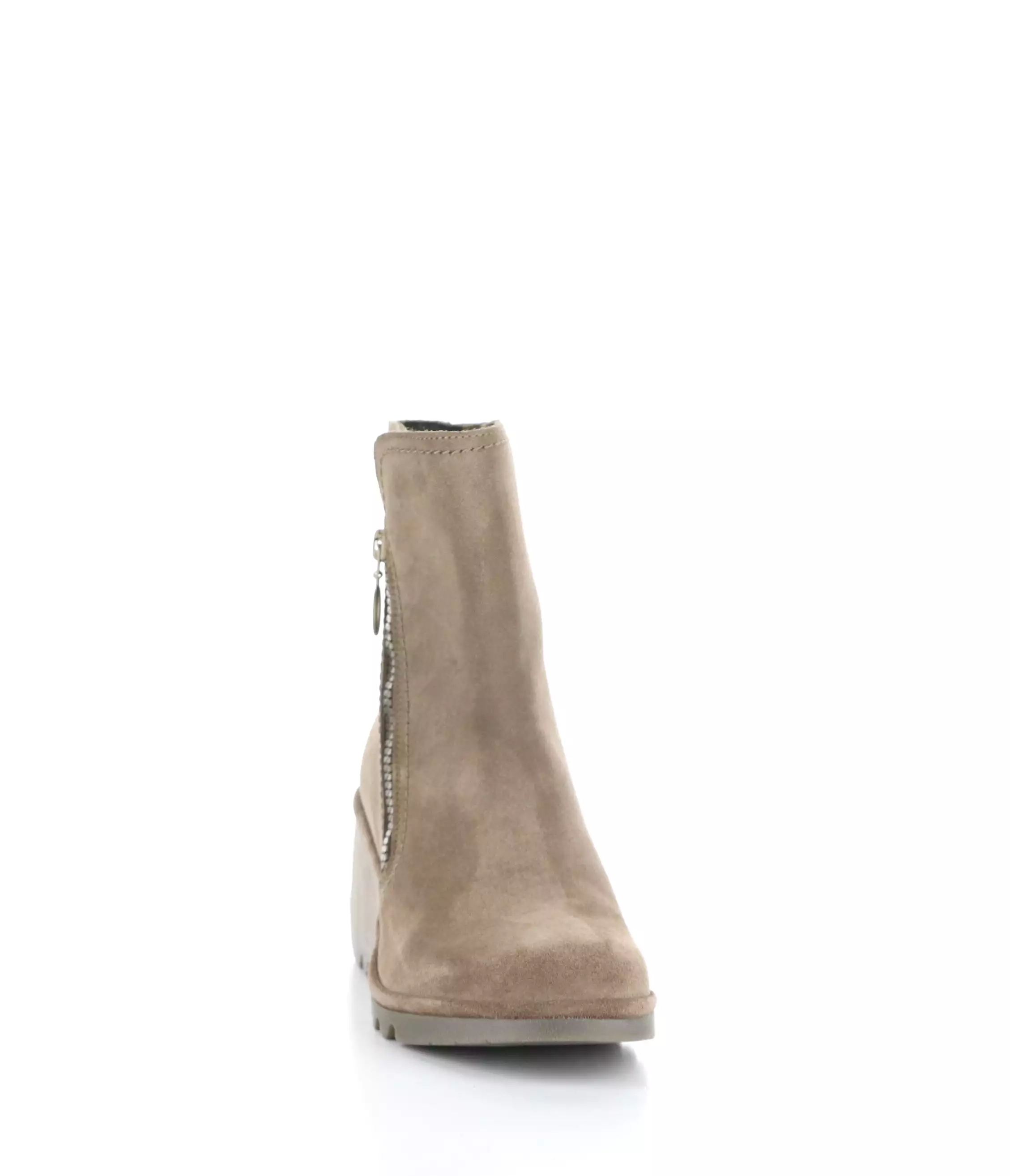 NELA407FLY 004 TAUPE Round Toe Boots