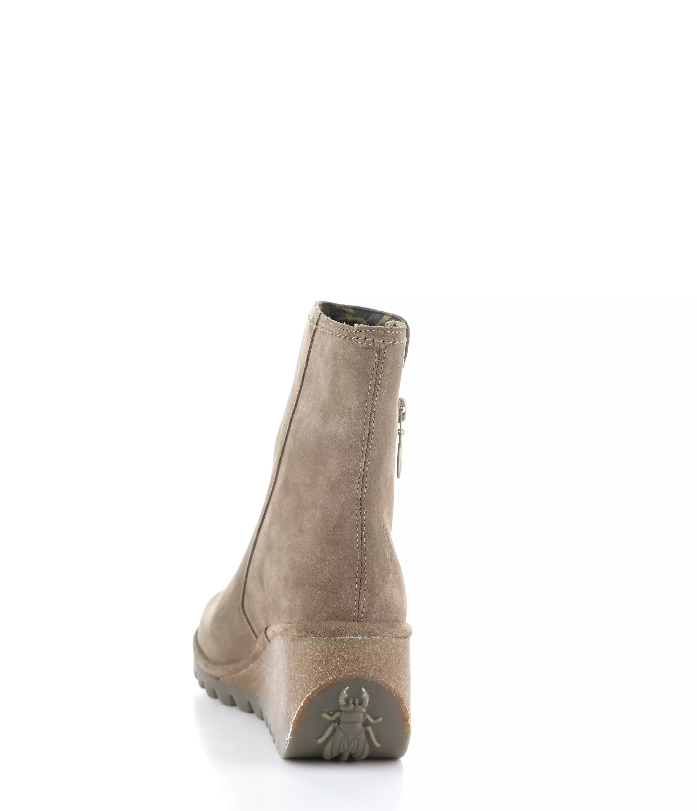 NELA407FLY 004 TAUPE Round Toe Boots