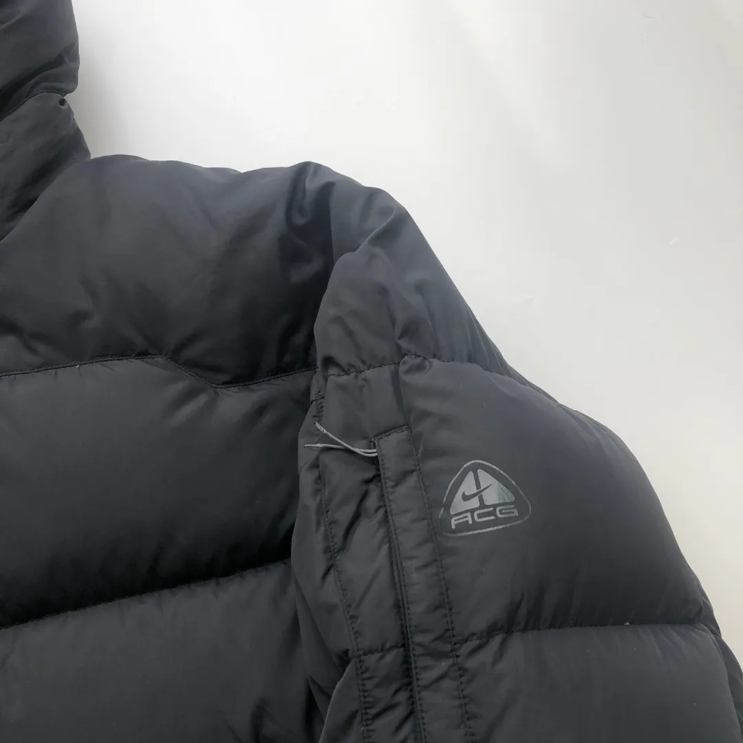 Nike ACG Vintage Black Down Puffer Jacket XL