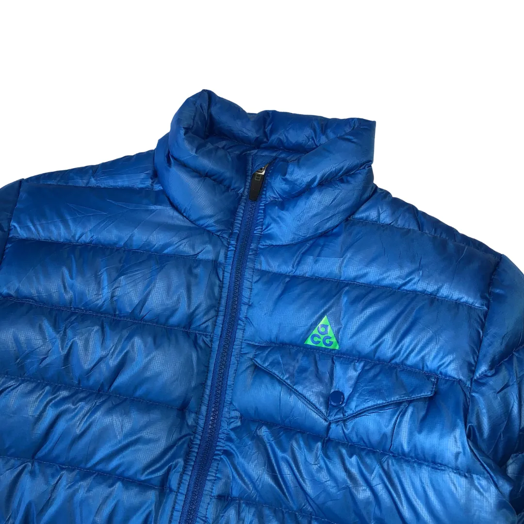 Nike ACG Vintage Blue 800 Down Puffer Jacket Medium