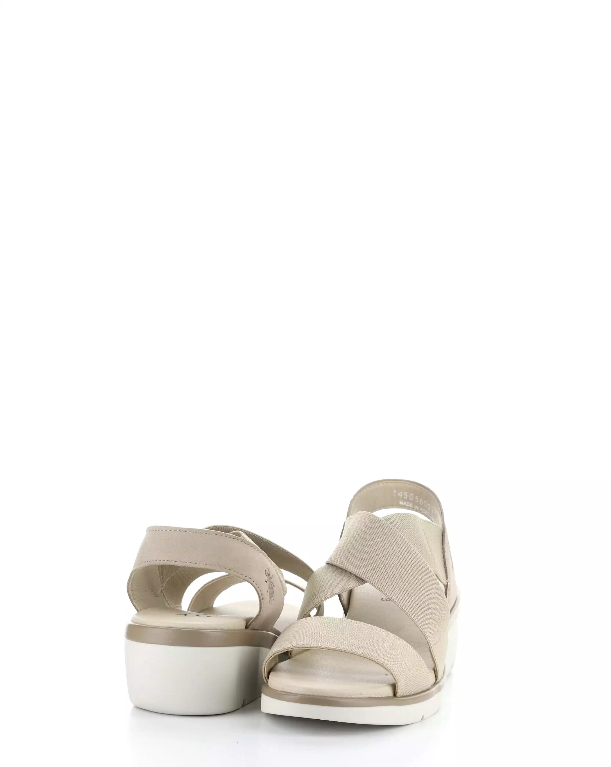 NOLI056FLY 002 TAUPE Elasticated Sandals