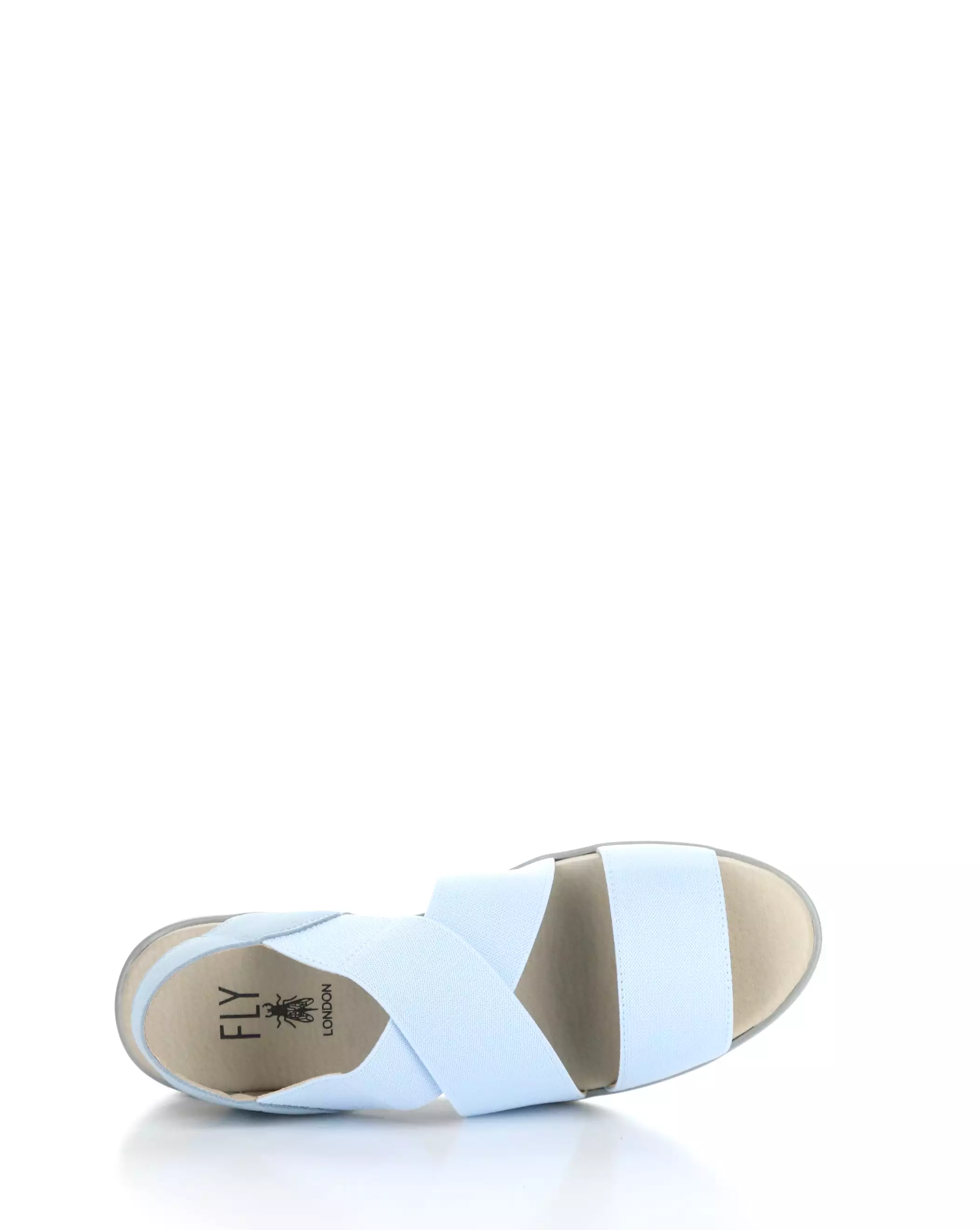 NOLI056FLY 003 SKY BLUE Elasticated Sandals